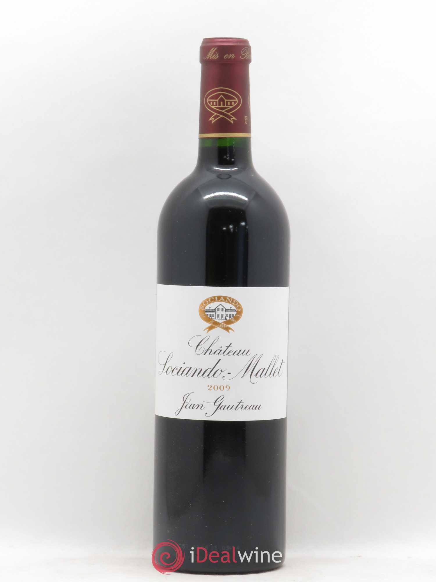 Château Sociando Mallet 2009 - Lot de 1 bouteille - 0