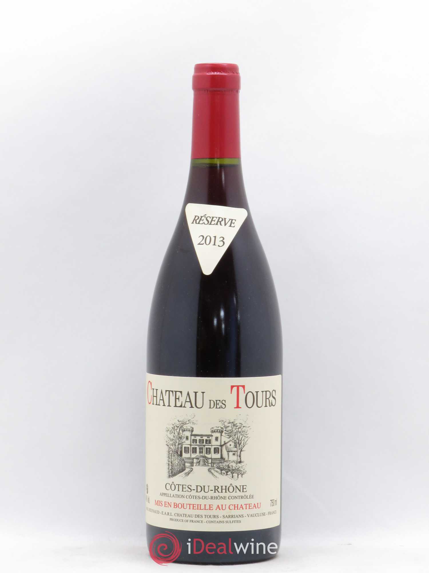 Côtes-du-Rhône Château des Tours Emmanuel Reynaud 2013 - Lot de 1 bouteille - 0