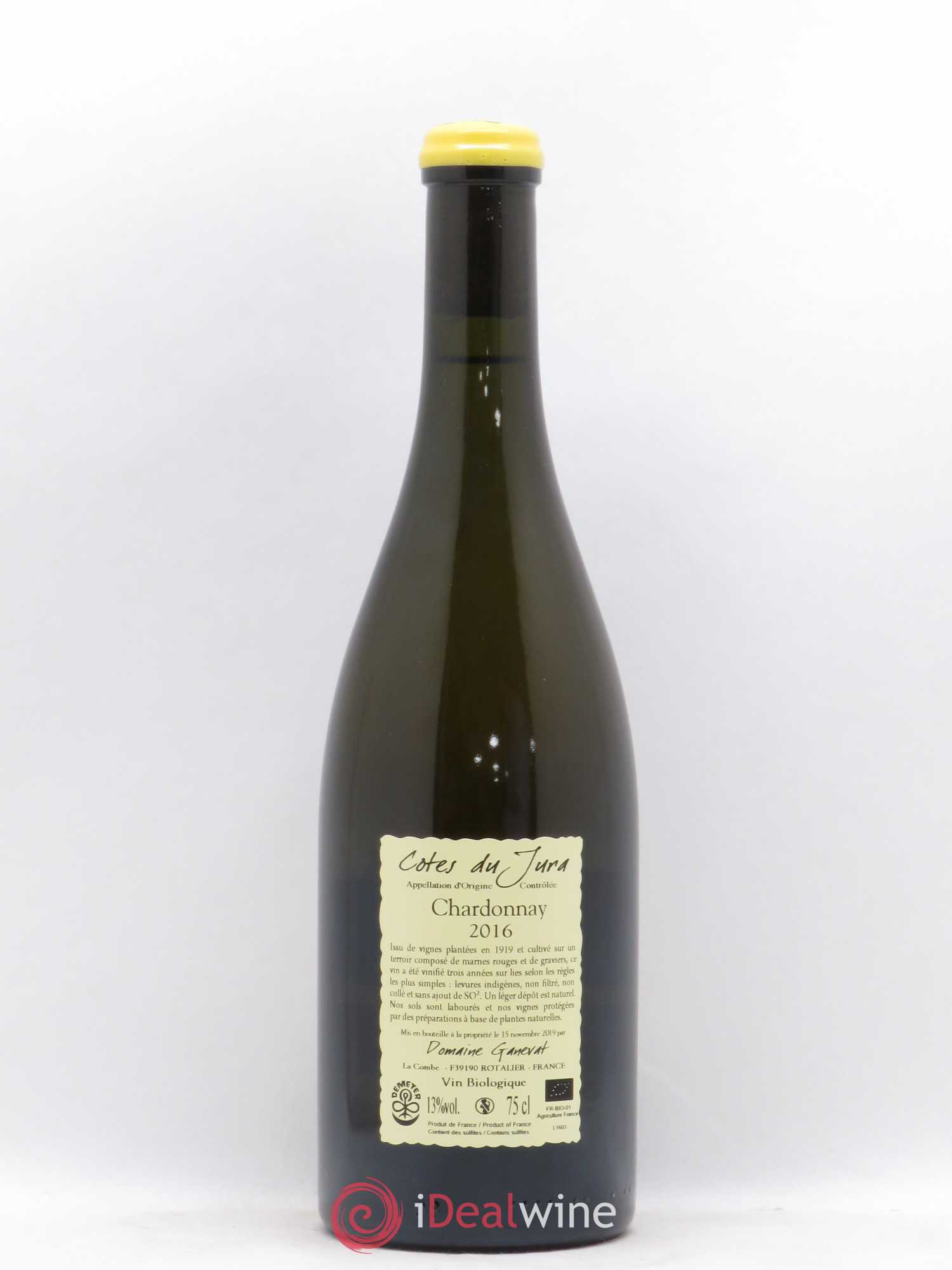 Côtes du Jura Les Grands Teppes Vieilles Vignes Jean-François Ganevat (Domaine) 2016 - Lot de 1 bouteille - 1