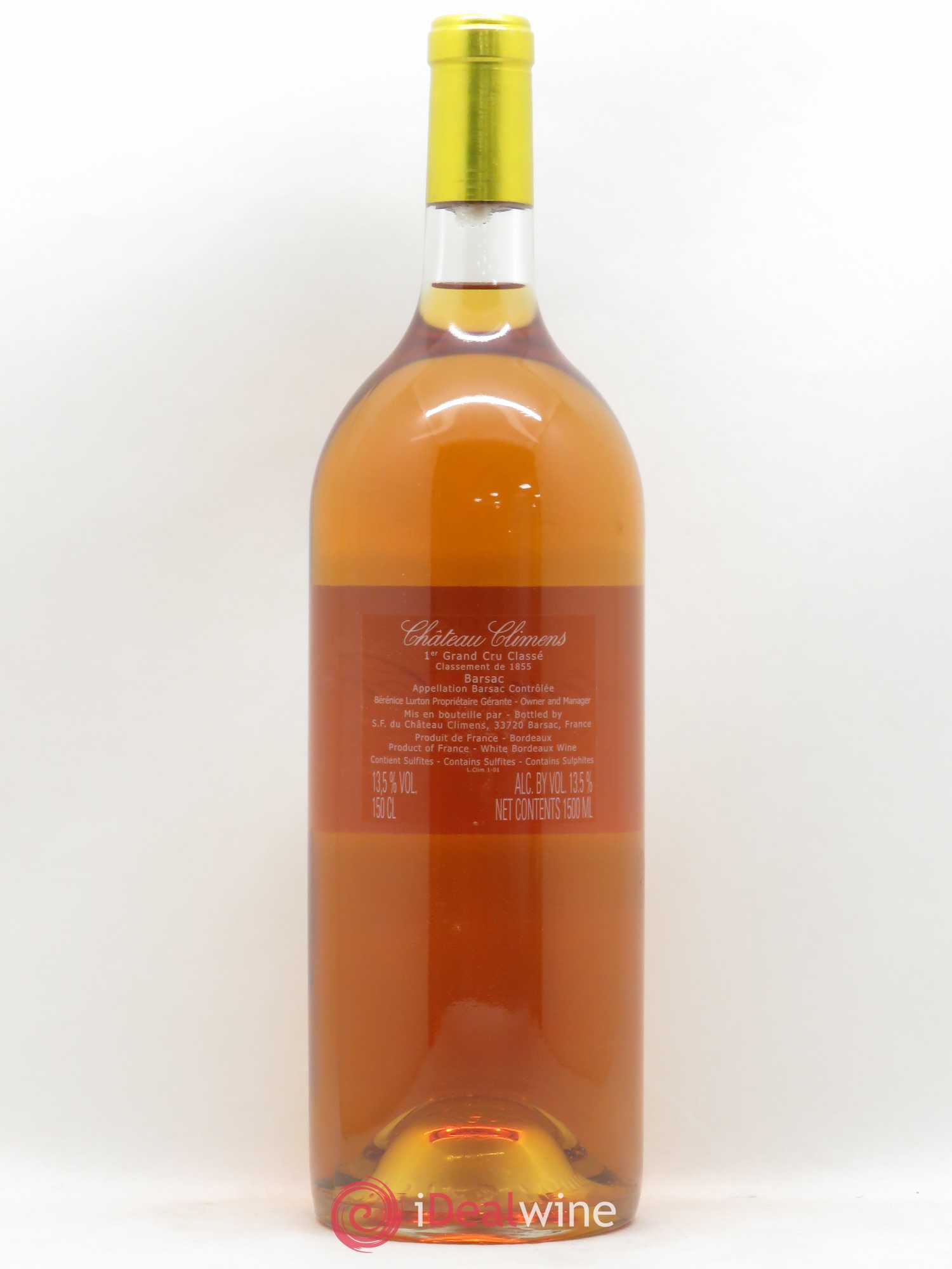 Château Climens 1er Grand Cru Classé 2007 - Lotto di 1 magnum - 1