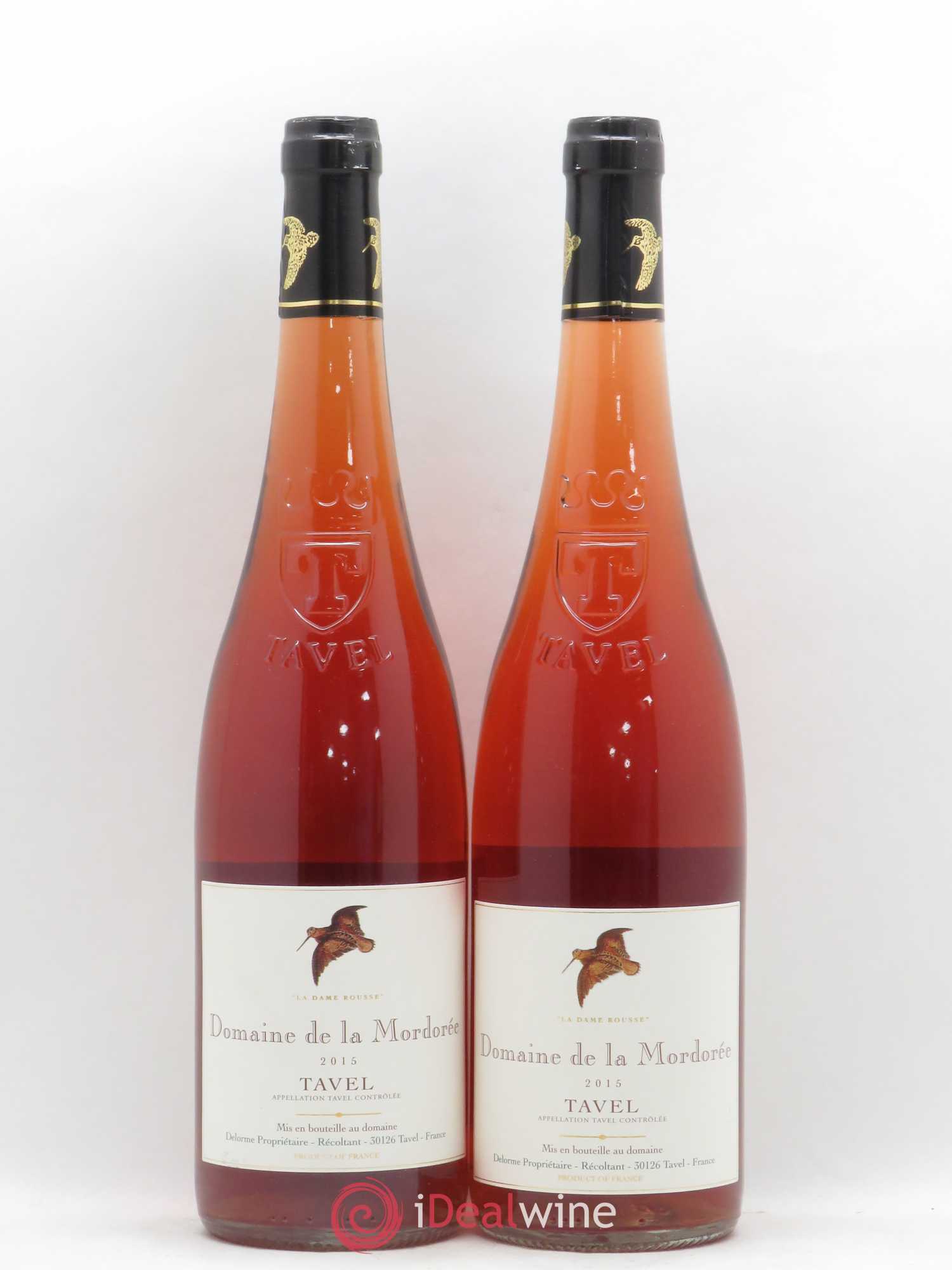 Tavel La Dame Rousse La Mordorée (Domaine de) 2015 - Lot de 2 bouteilles - 0