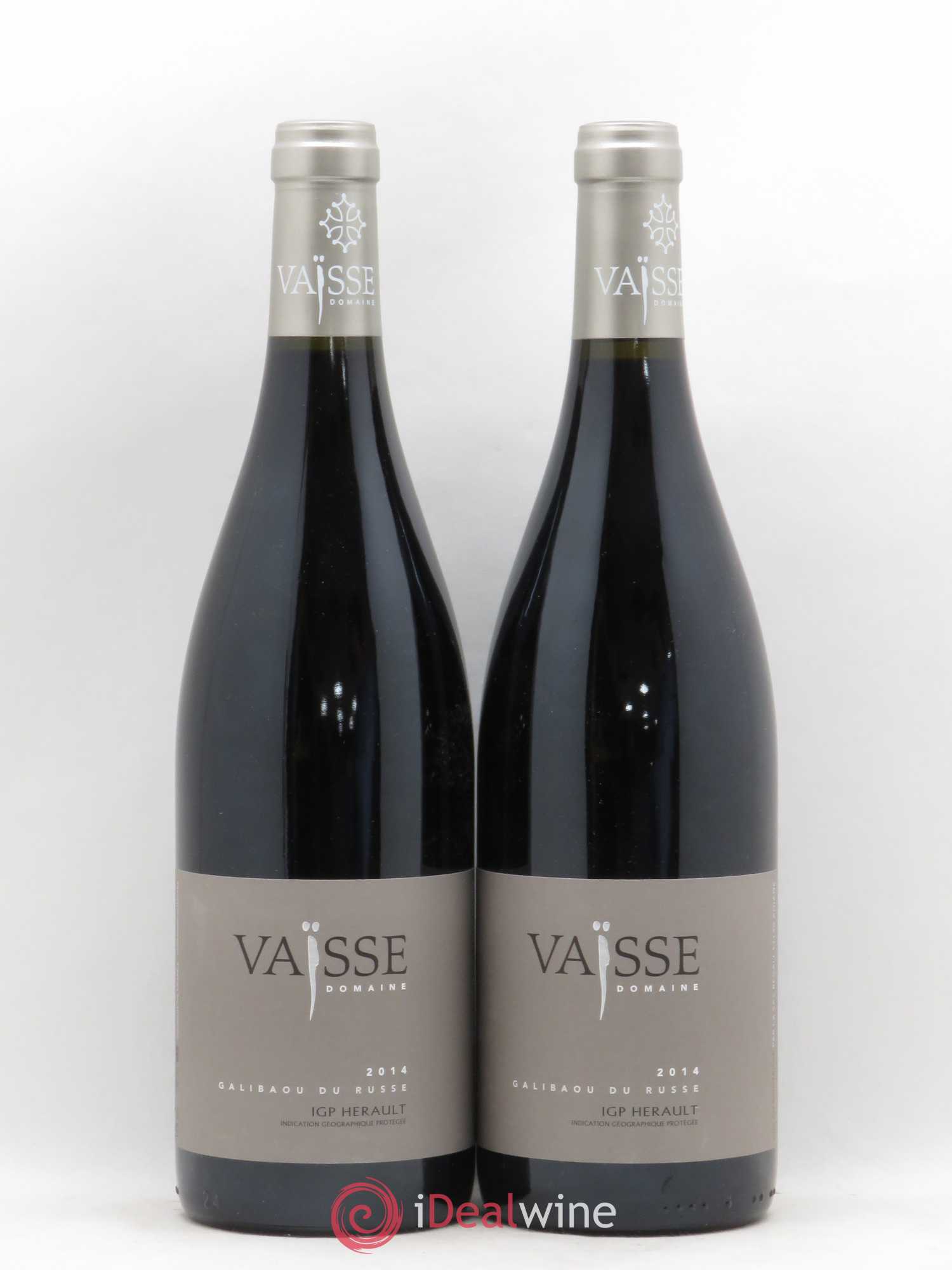 Pays d'Hérault Galibaou du Russe Vaisse (Domaine) 2014 - Lot de 2 bouteilles - 0