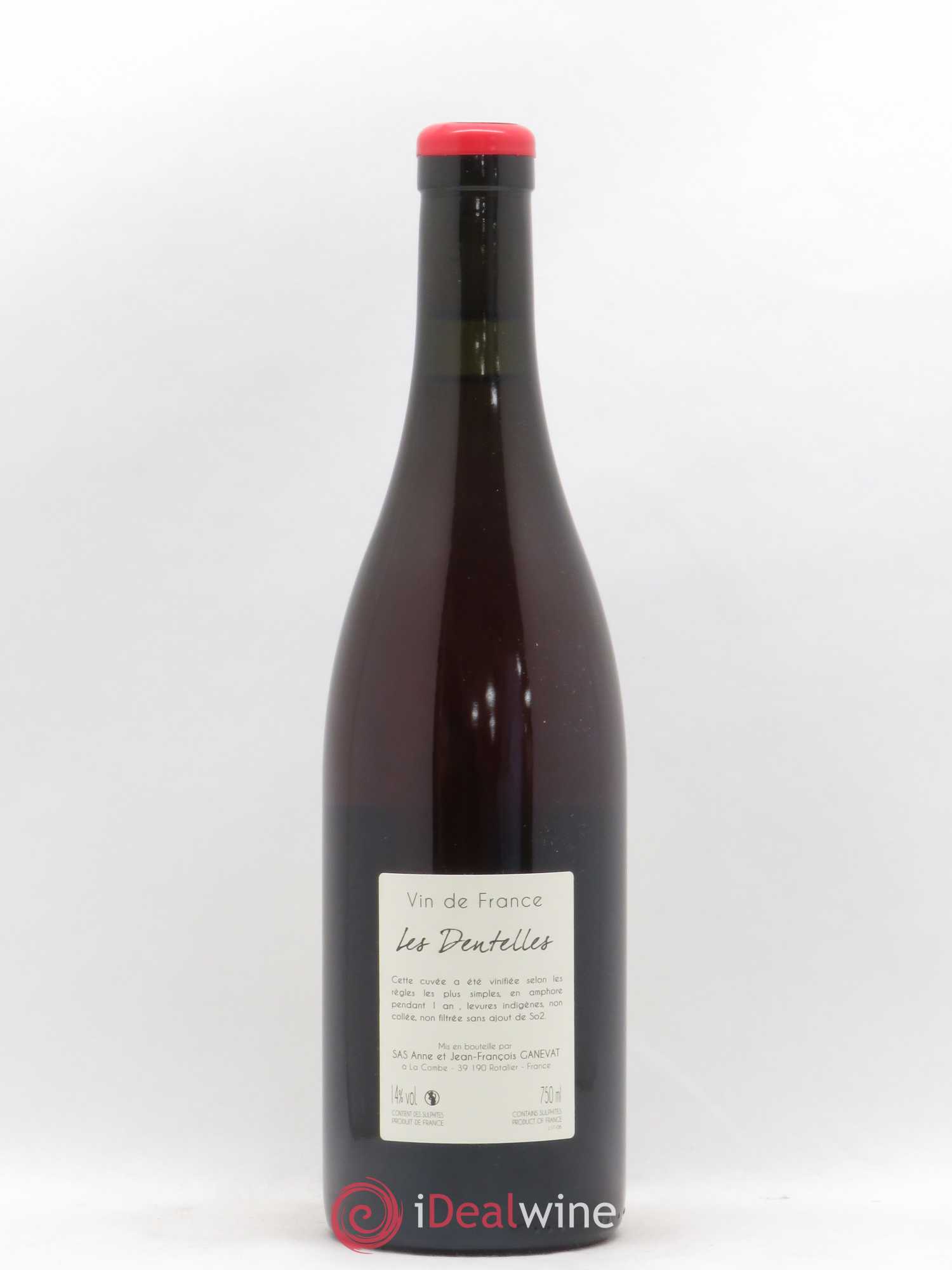 Vin de France Les Dentelles Anne et Jean François Ganevat 2017 - Lot de 1 bouteille - 1