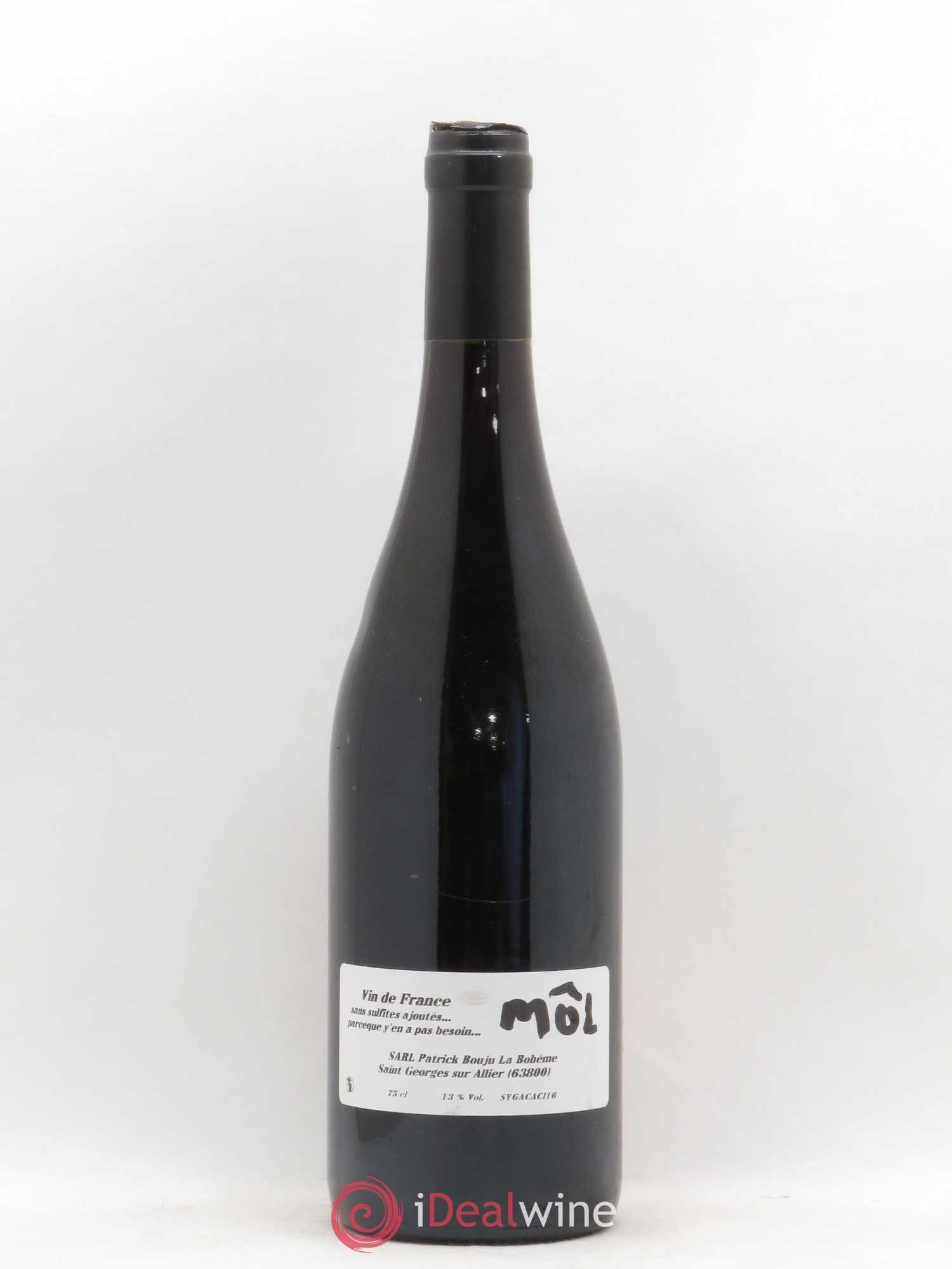 Vin de France Môl Patrick Bouju - La Bohème 2016 - Lot de 1 bouteille - 1