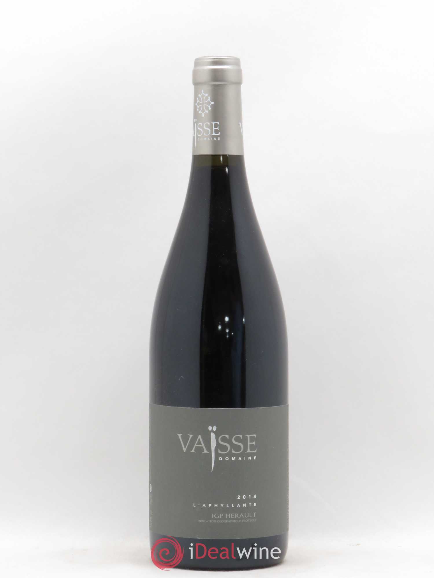 Pays d'Hérault L'Aphyllante Vaisse (Domaine) 2014 - Lot de 1 bouteille - 0