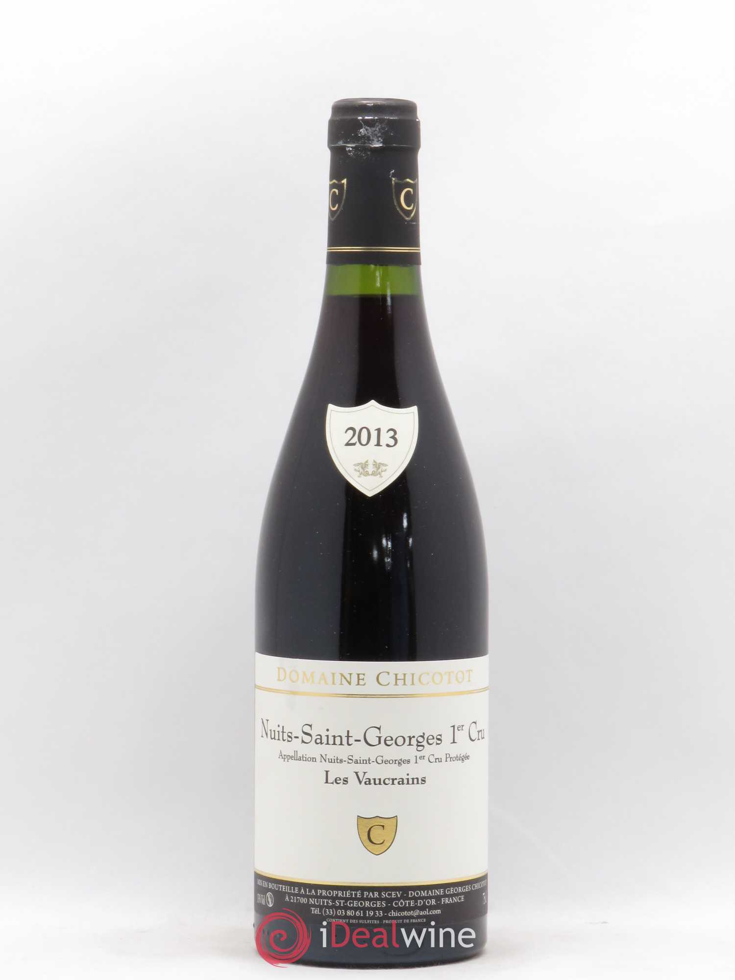 Nuits-Saint-Georges 1er Cru Les Vaucrains Chicotot 2013 - Lotto di 1 bottiglia - 0