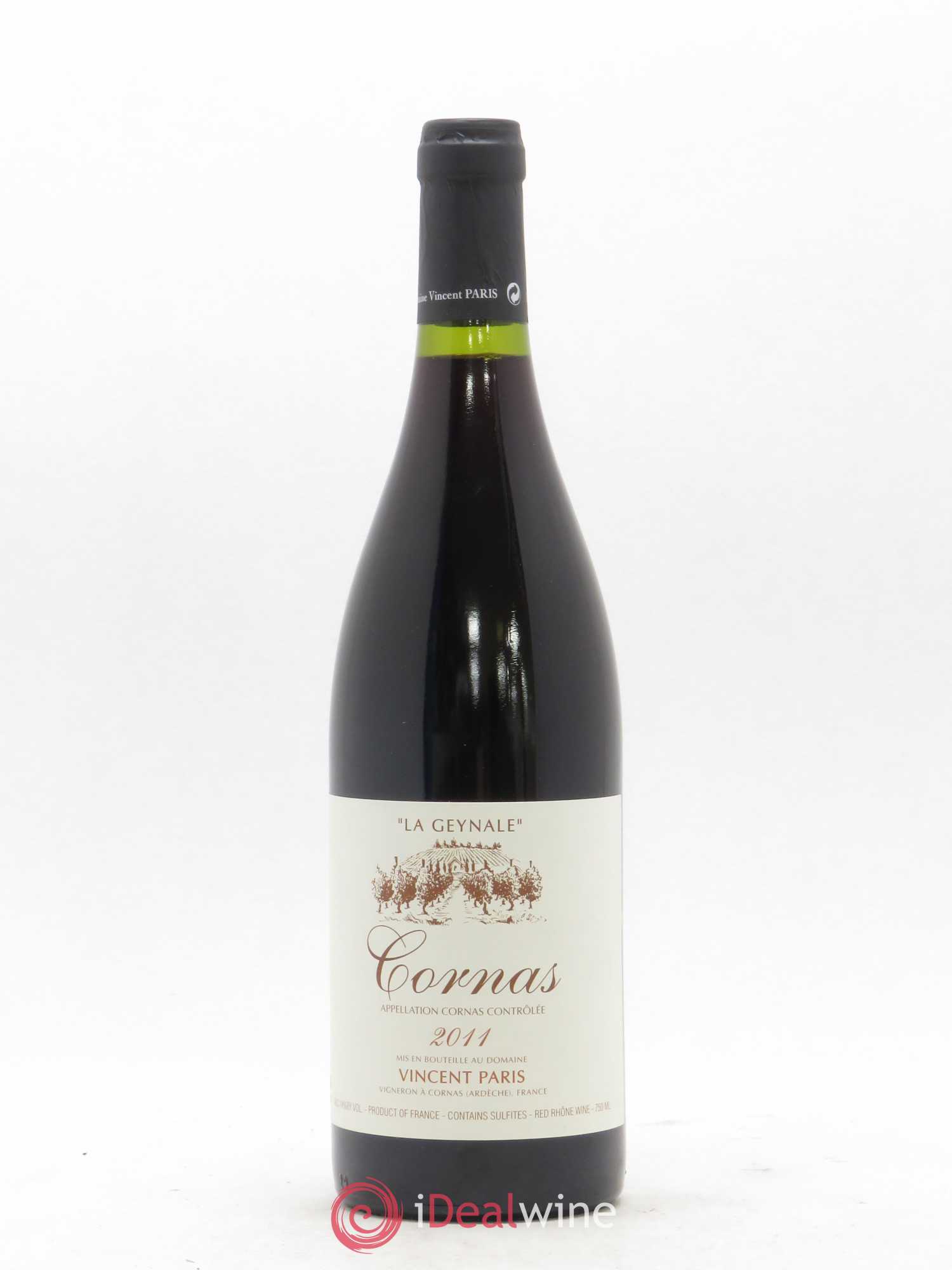 Cornas La Geynale Vincent Paris 2011 - Lot de 1 bouteille - 0