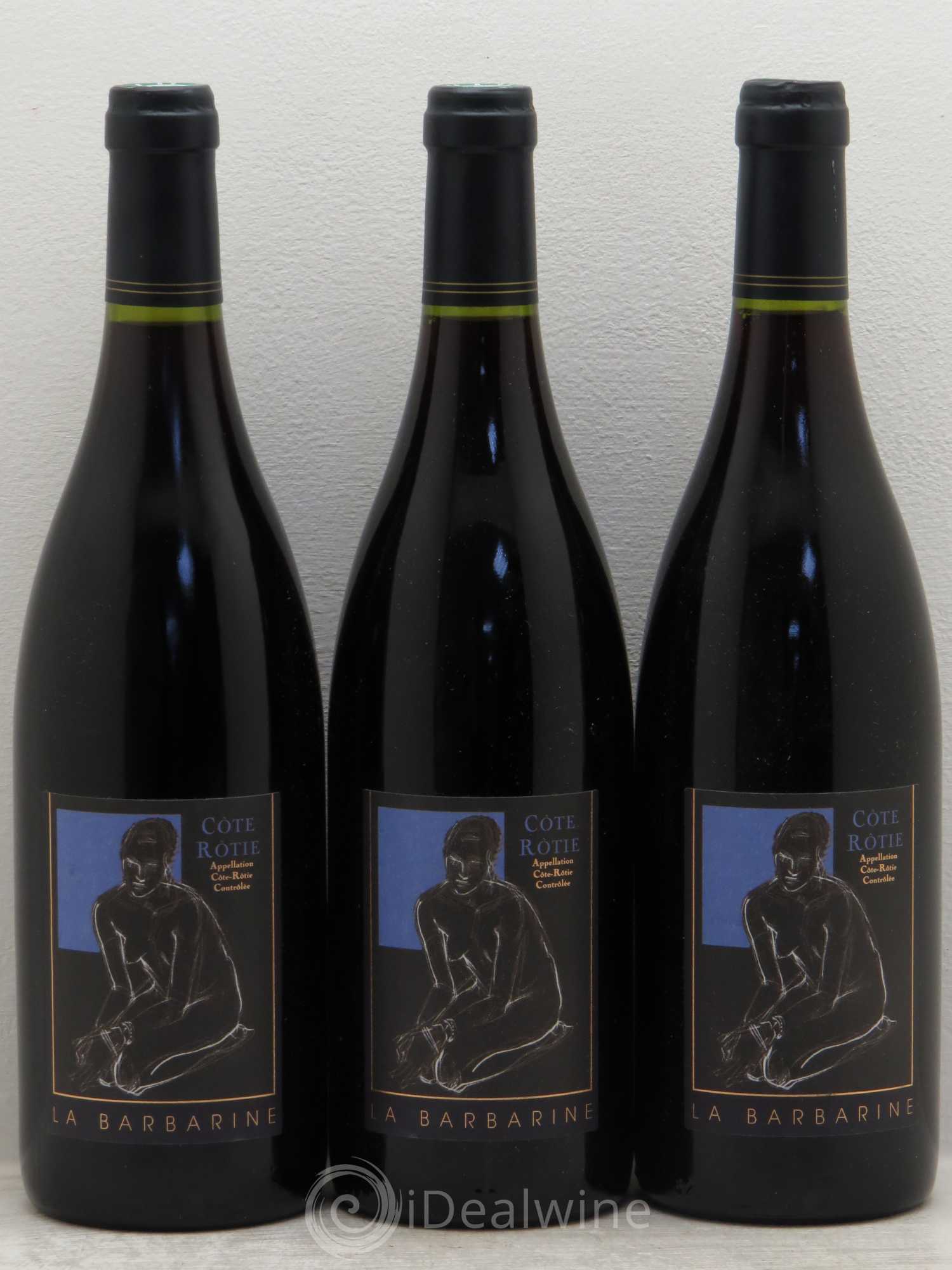 Côte-Rôtie La Barbarine Gangloff (Domaine) 2001 - Lot de 3 bouteilles - 0