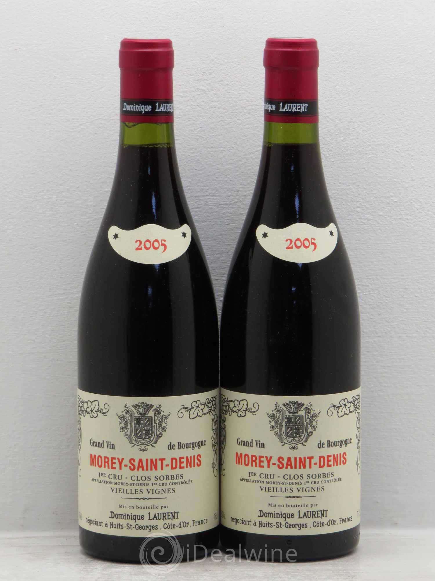 Morey-Saint-Denis 1er Cru 2005 - Posten von 2 Flaschen - 0