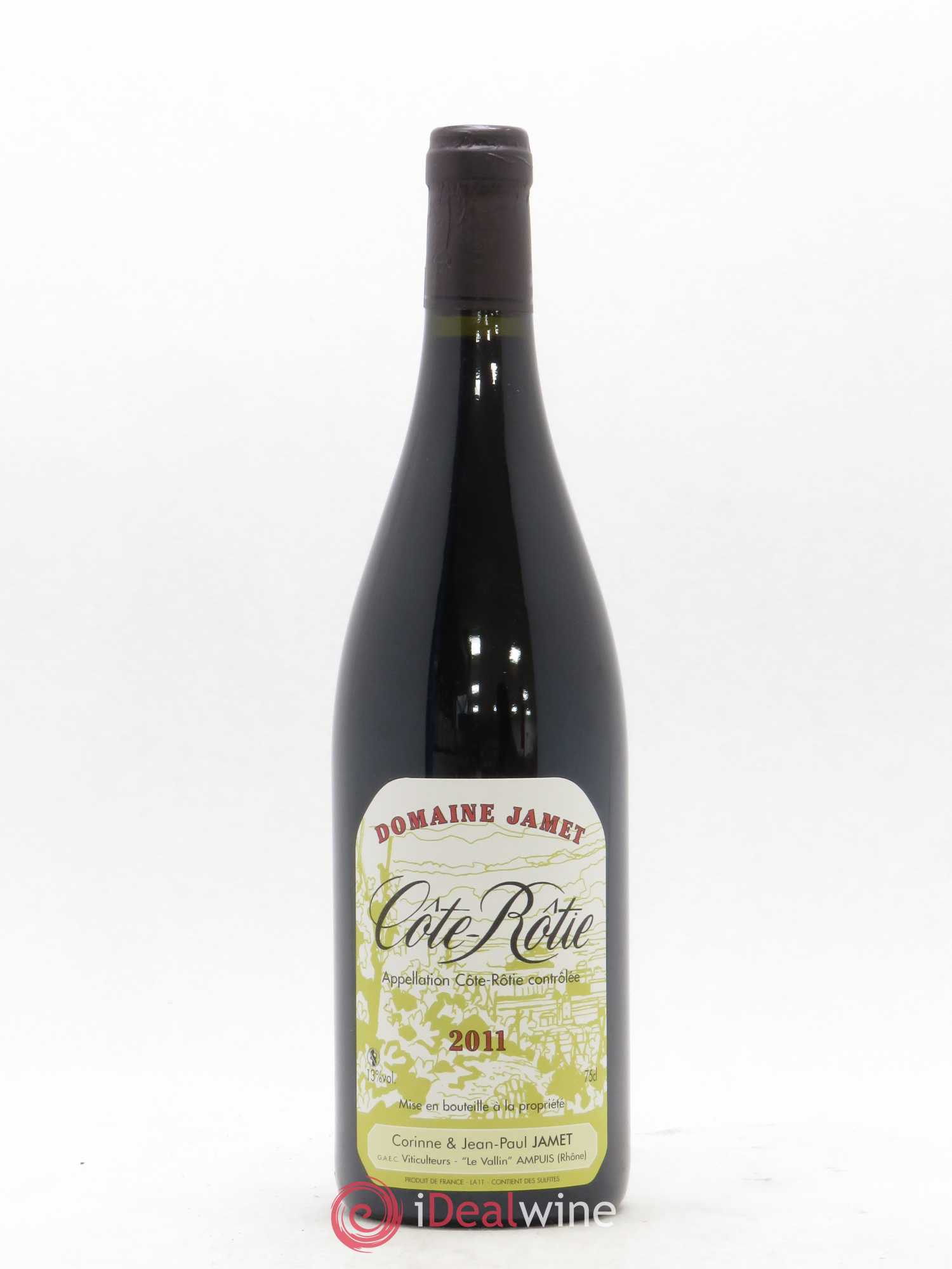 Côte-Rôtie Jamet (Domaine) 2011 - Lot de 1 bouteille - 0