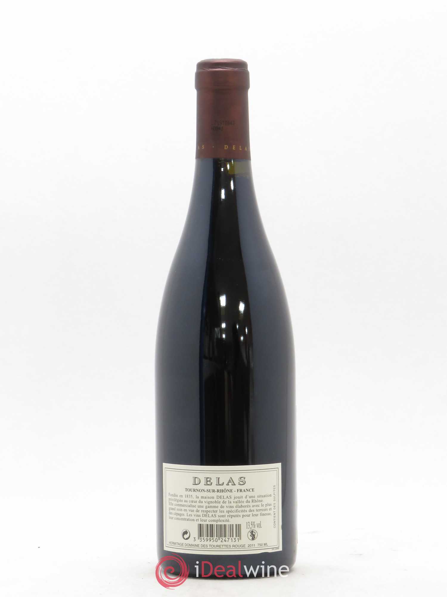 Hermitage Marquise de la Tourette Delas Frères 2011 - Lotto di 1 bottiglia - 1