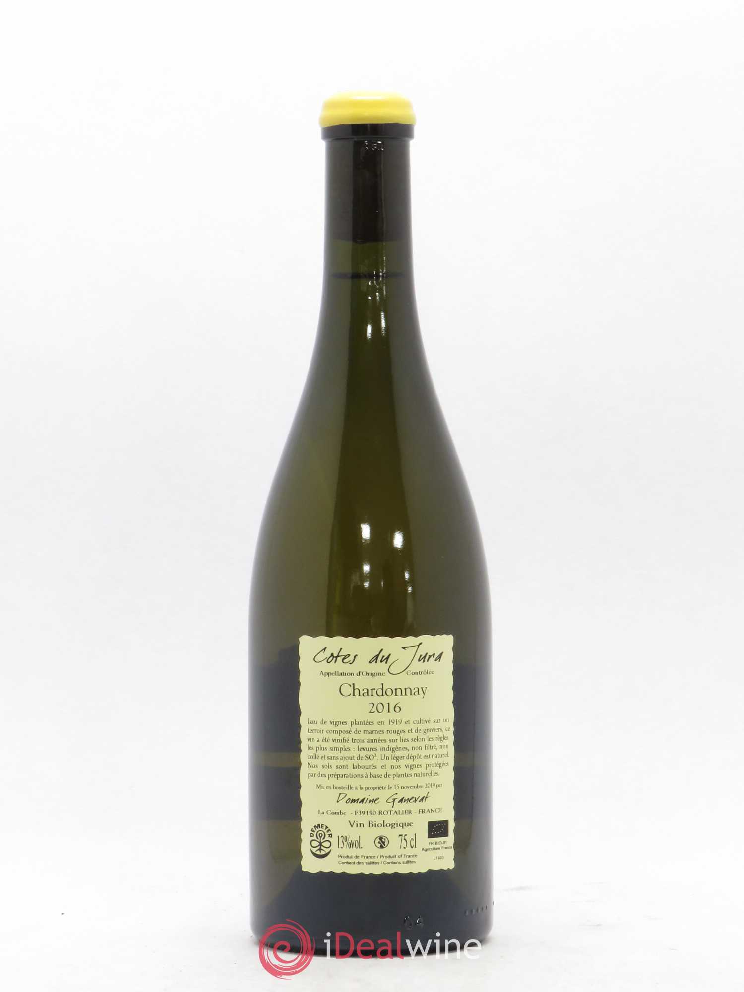 Côtes du Jura Les Grands Teppes Vieilles Vignes Jean-François Ganevat (Domaine) 2016 - Lot de 1 bouteille - 1