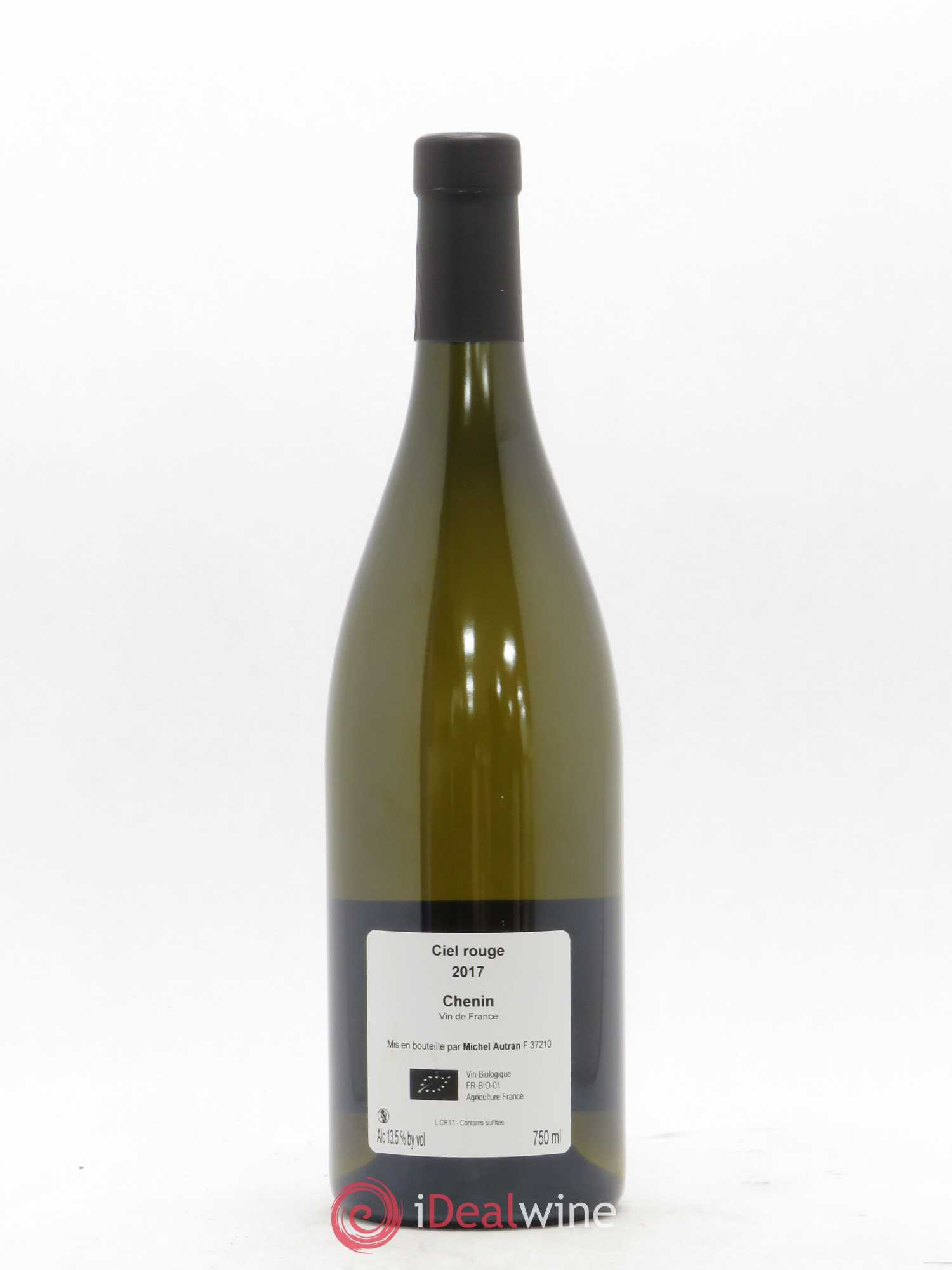 Vouvray Ciel Rouge Domaine Michel Autran 2017 - Lot of 1 bottle - 1