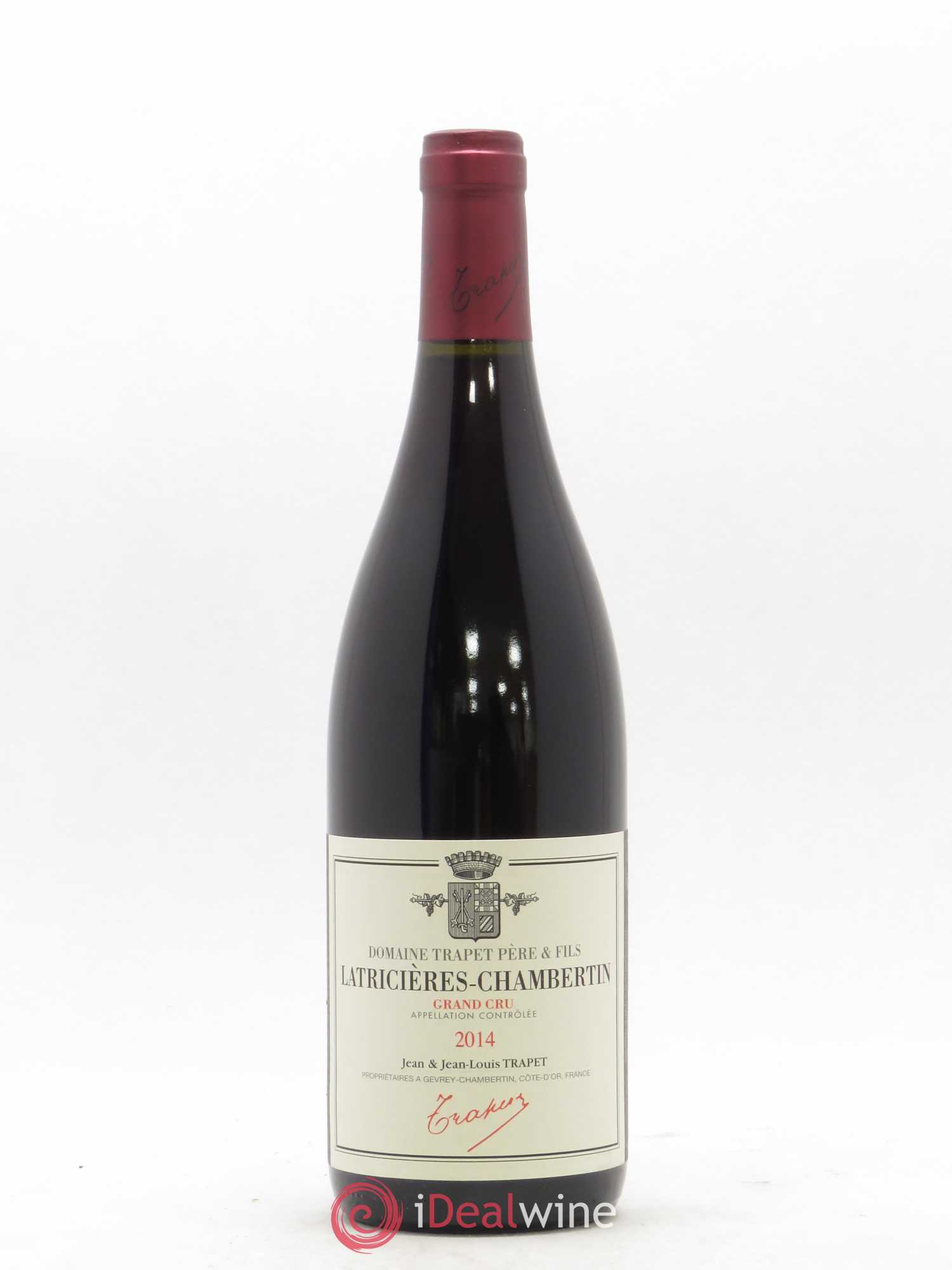 Latricières-Chambertin Grand Cru Domaine Trapet 2014 - Lot de 1 bouteille - 0