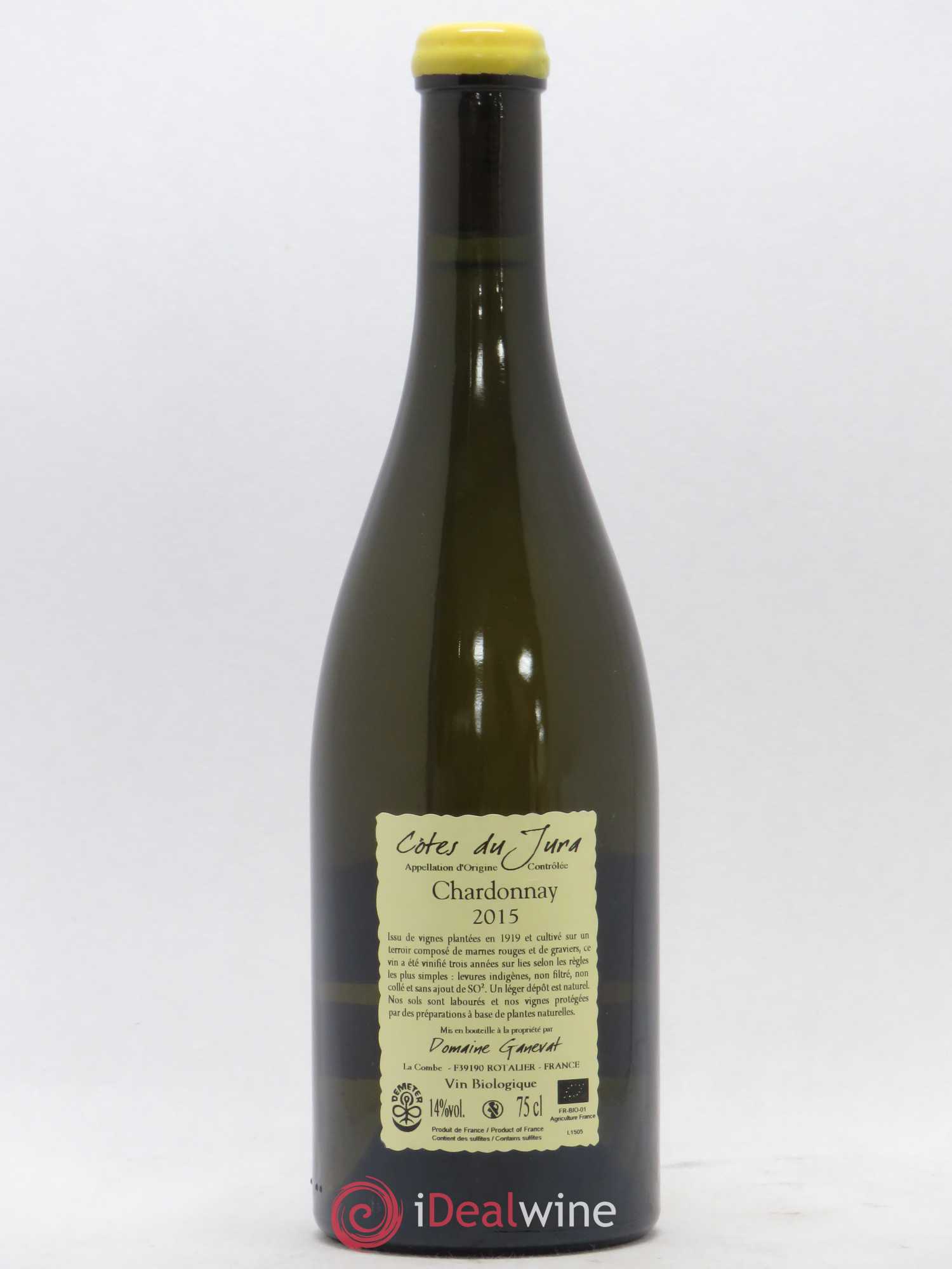 Côtes du Jura Les Grands Teppes Vieilles Vignes Jean-François Ganevat (Domaine) 2015 - Lot de 1 bouteille - 1