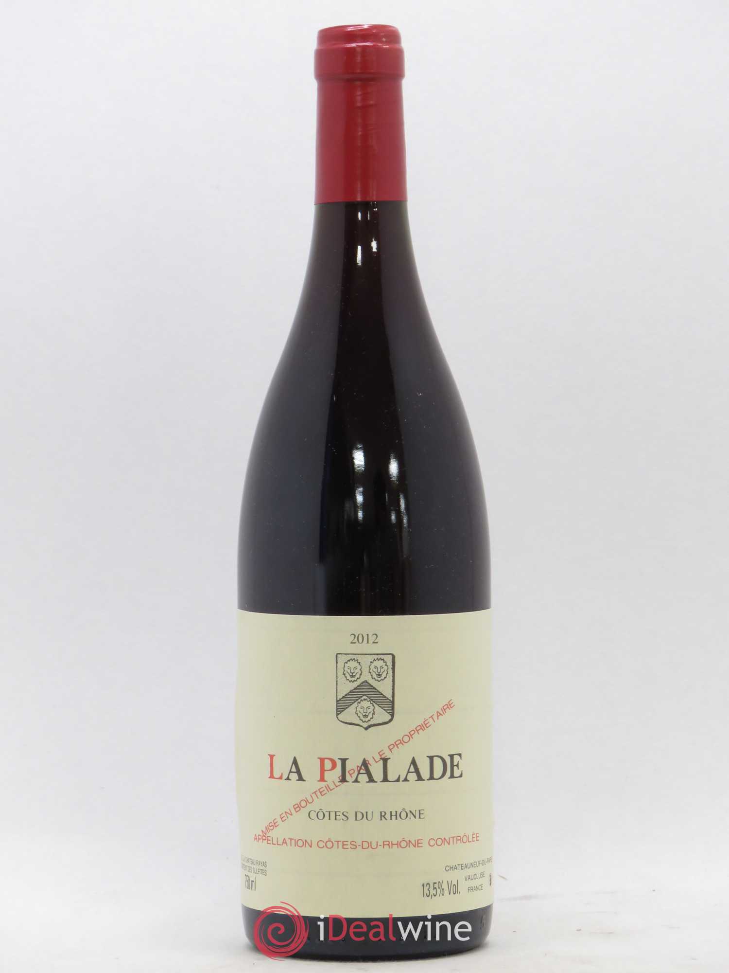 Côtes-du-Rhône La Pialade Emmanuel Reynaud 2012 - Lot de 1 bouteille - 0