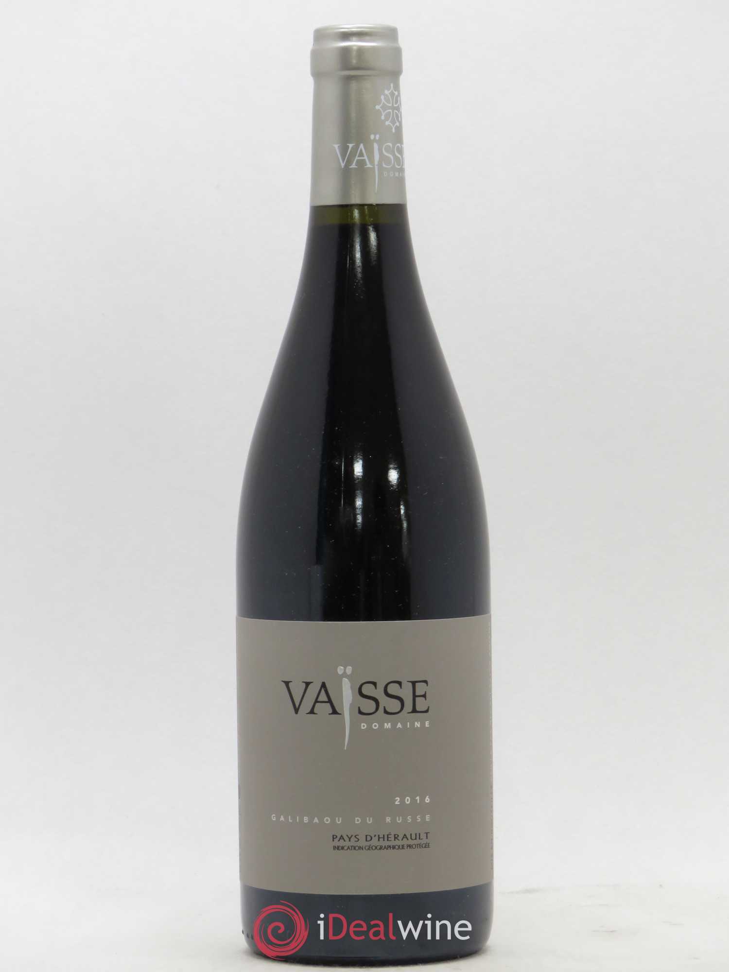 Pays d'Hérault Galibaou du Russe Vaisse (Domaine) 2016 - Lot de 1 bouteille - 0