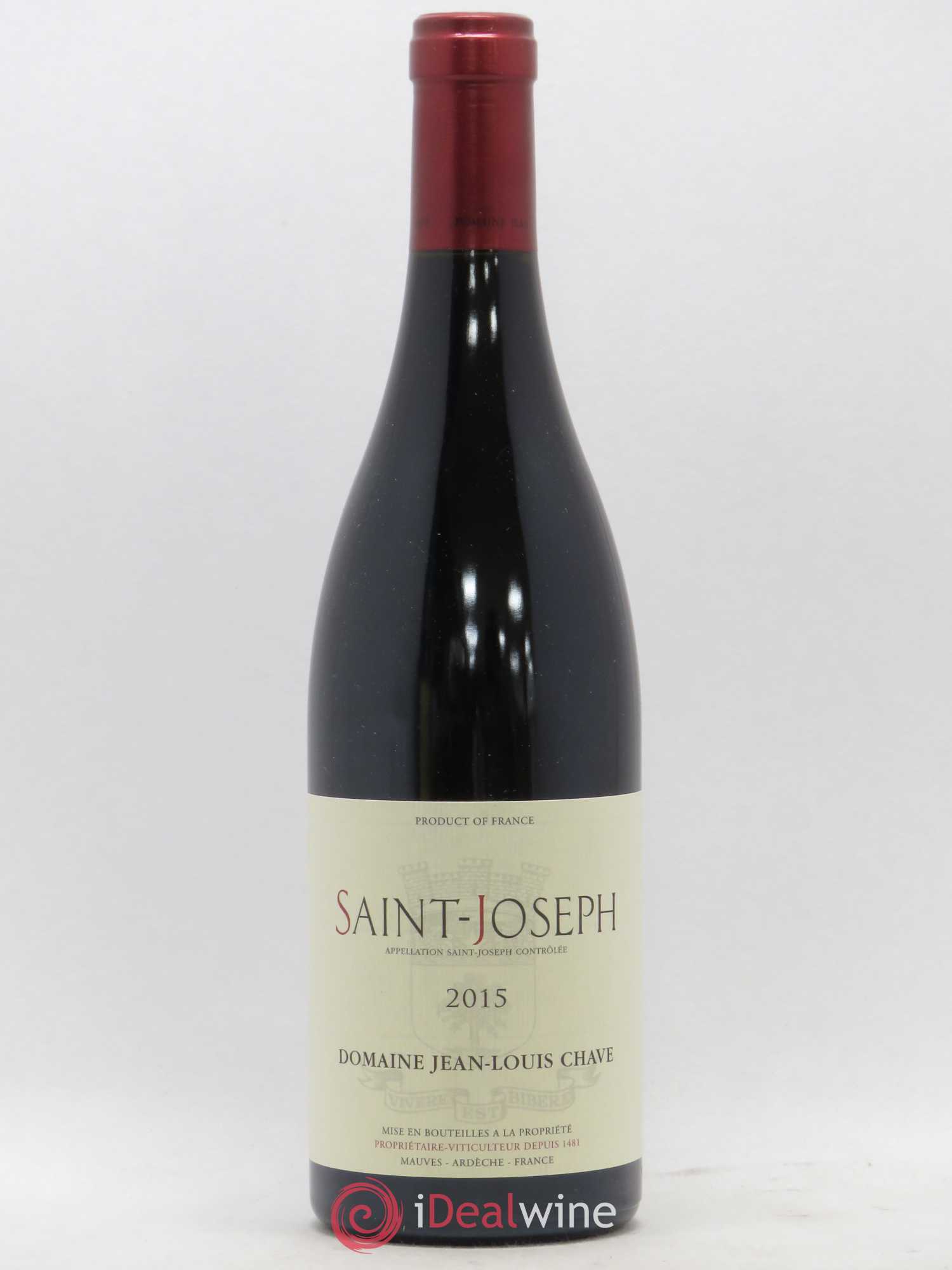 Saint-Joseph Jean-Louis Chave 2015 - Lot de 1 bouteille - 0