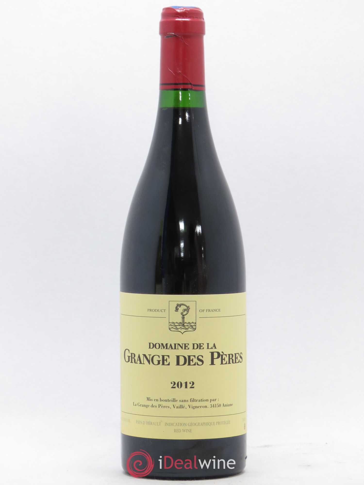Pays d'Hérault Grange des Pères Laurent Vaillé 2012 - Lot de 1 bouteille - 0