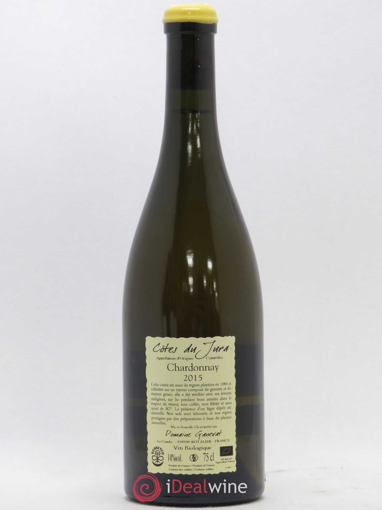 Côtes du Jura Cuvée Florine Jean-François Ganevat (Domaine) 2015 - Lot de 1 bouteille - 1