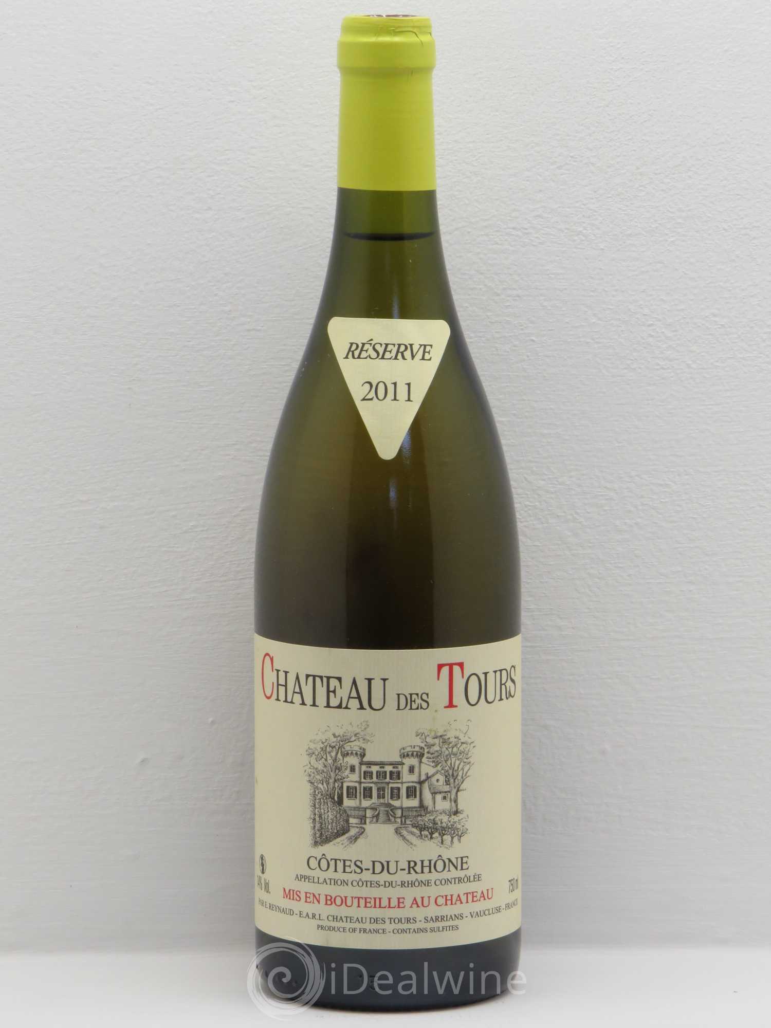 Côtes-du-Rhône Château des Tours Emmanuel Reynaud 2011 - Lot de 1 bouteille - 0