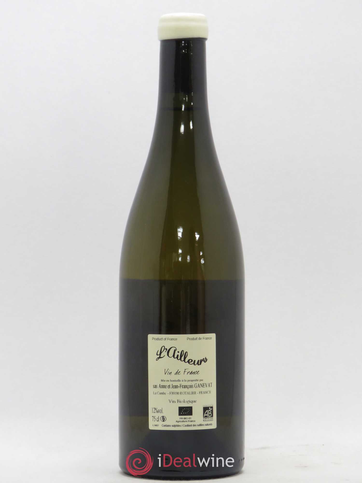 Vin de France L'Ailleurs Jean-François Ganevat (Domaine) 2014 - Lot de 1 bouteille - 1