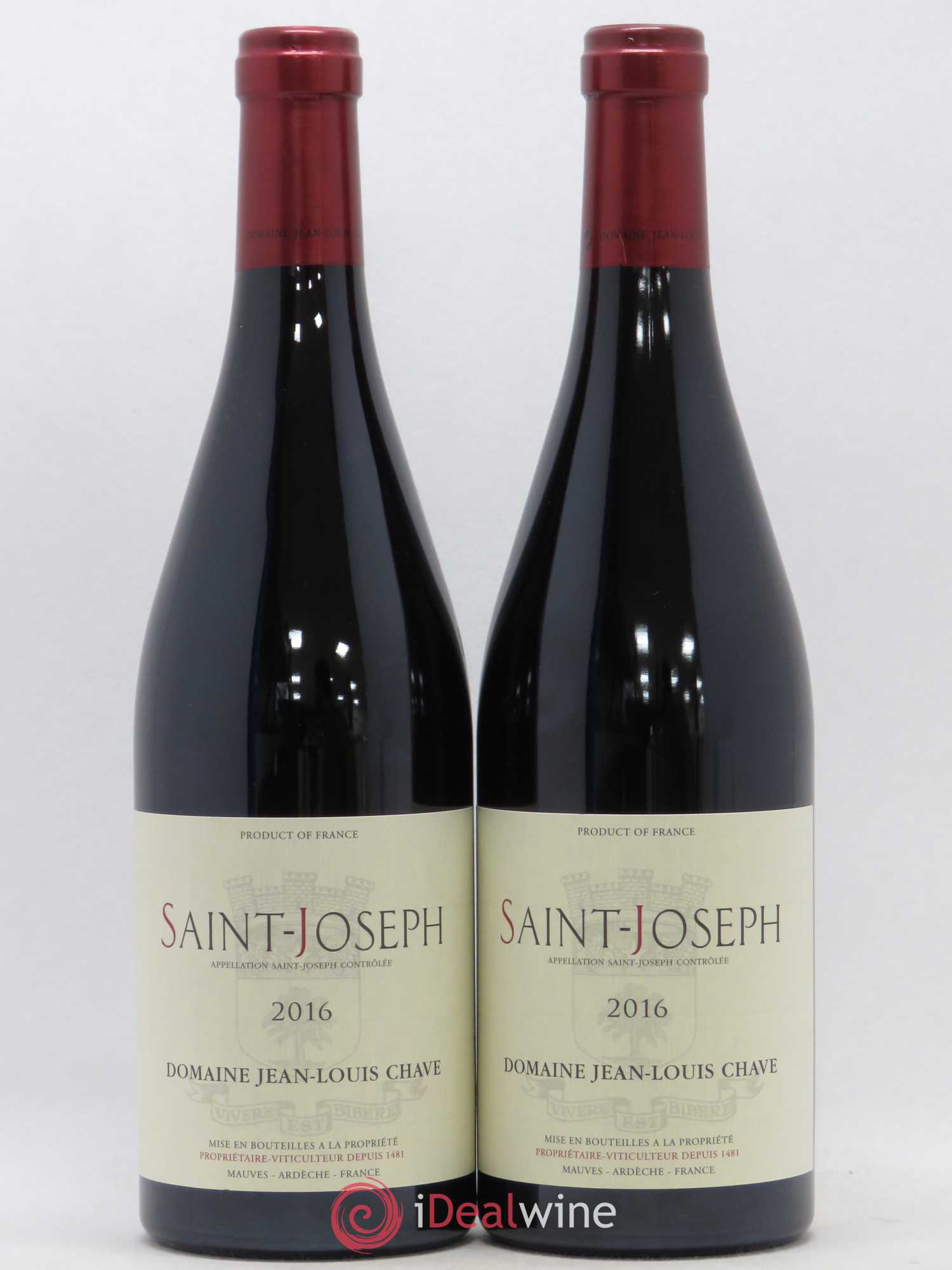 Saint-Joseph Jean-Louis Chave 2016 - Lot de 2 bouteilles - 0