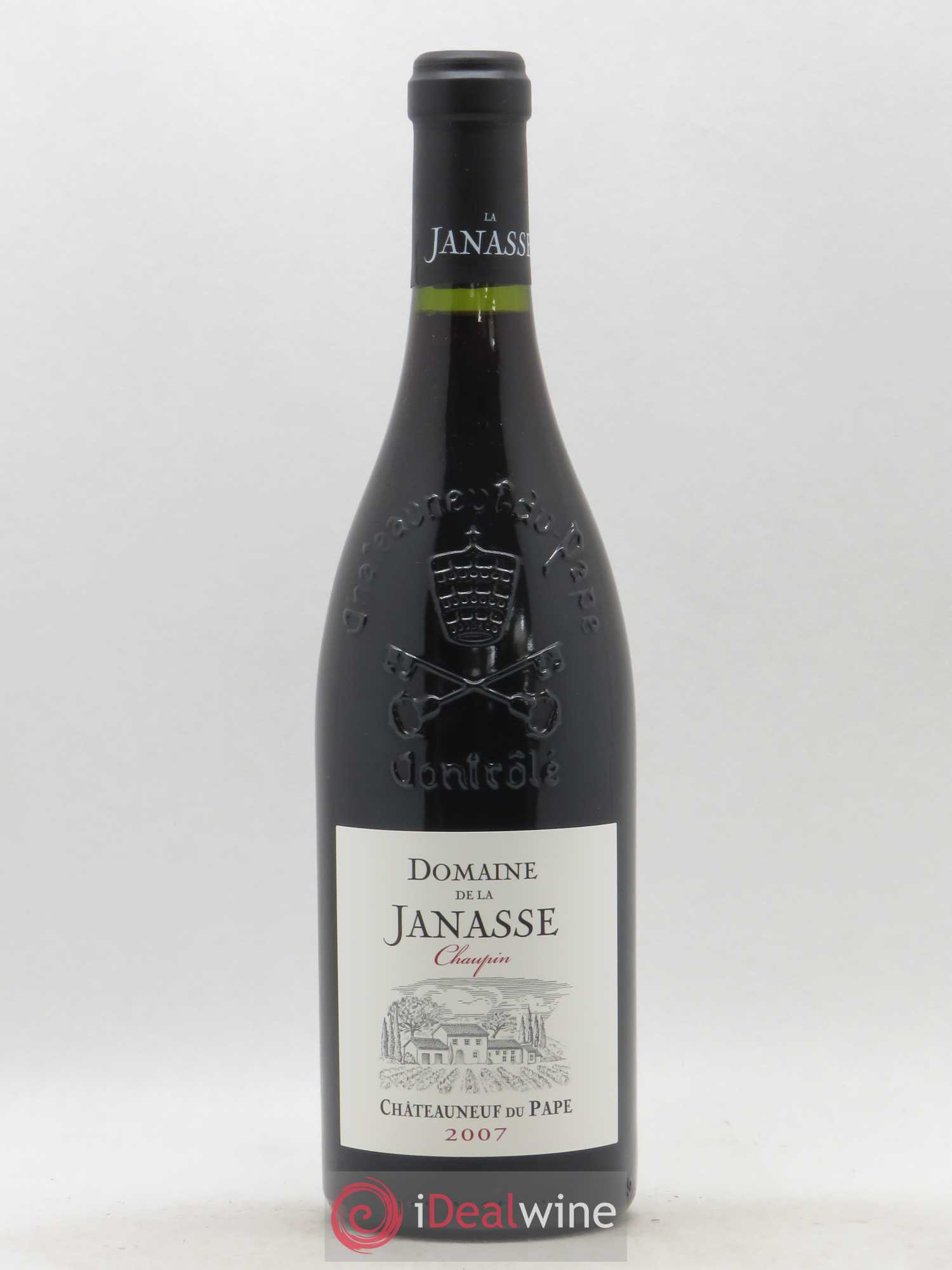Châteauneuf-du-Pape Cuvée Chaupin La Janasse (Domaine de) 2007 - Lot de 1 bouteille - 0