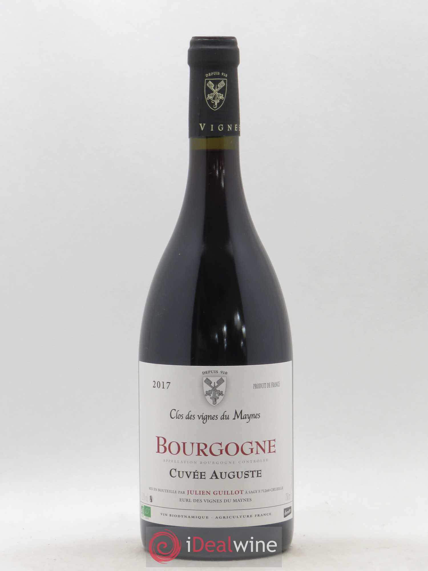 Bourgogne Cuvée Auguste Les Vignes du Maynes 2017 - Lot de 1 bouteille - 0