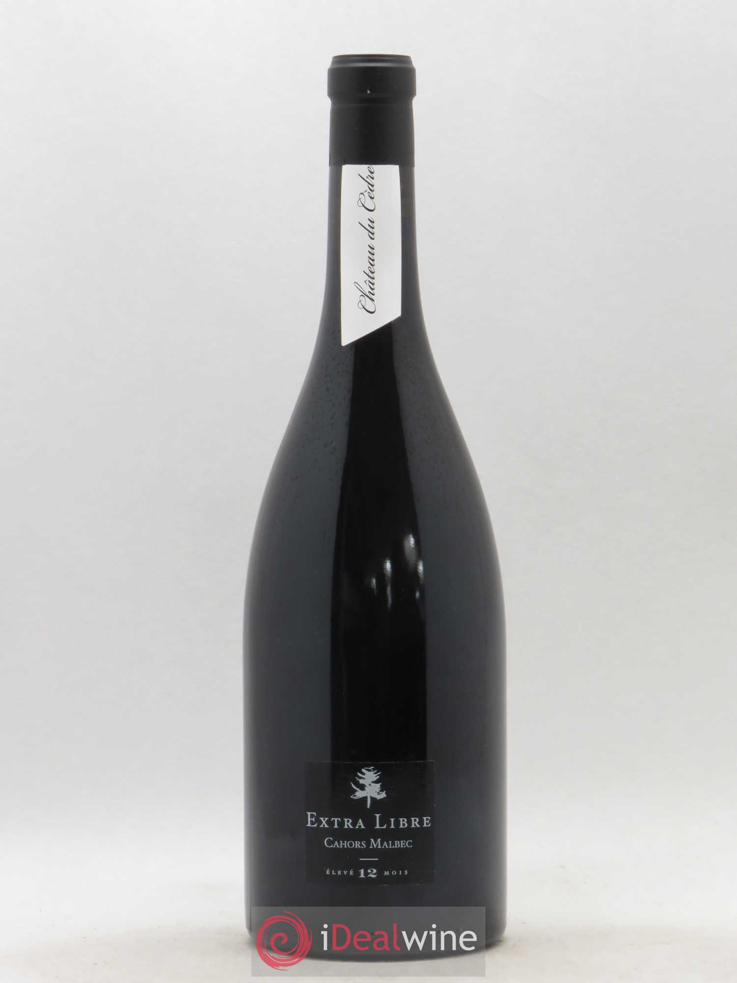 Cahors Château du Cèdre Extra Libre Pascal et Jean-Marc Verhaeghe 2017 - Lot de 1 bouteille - 0