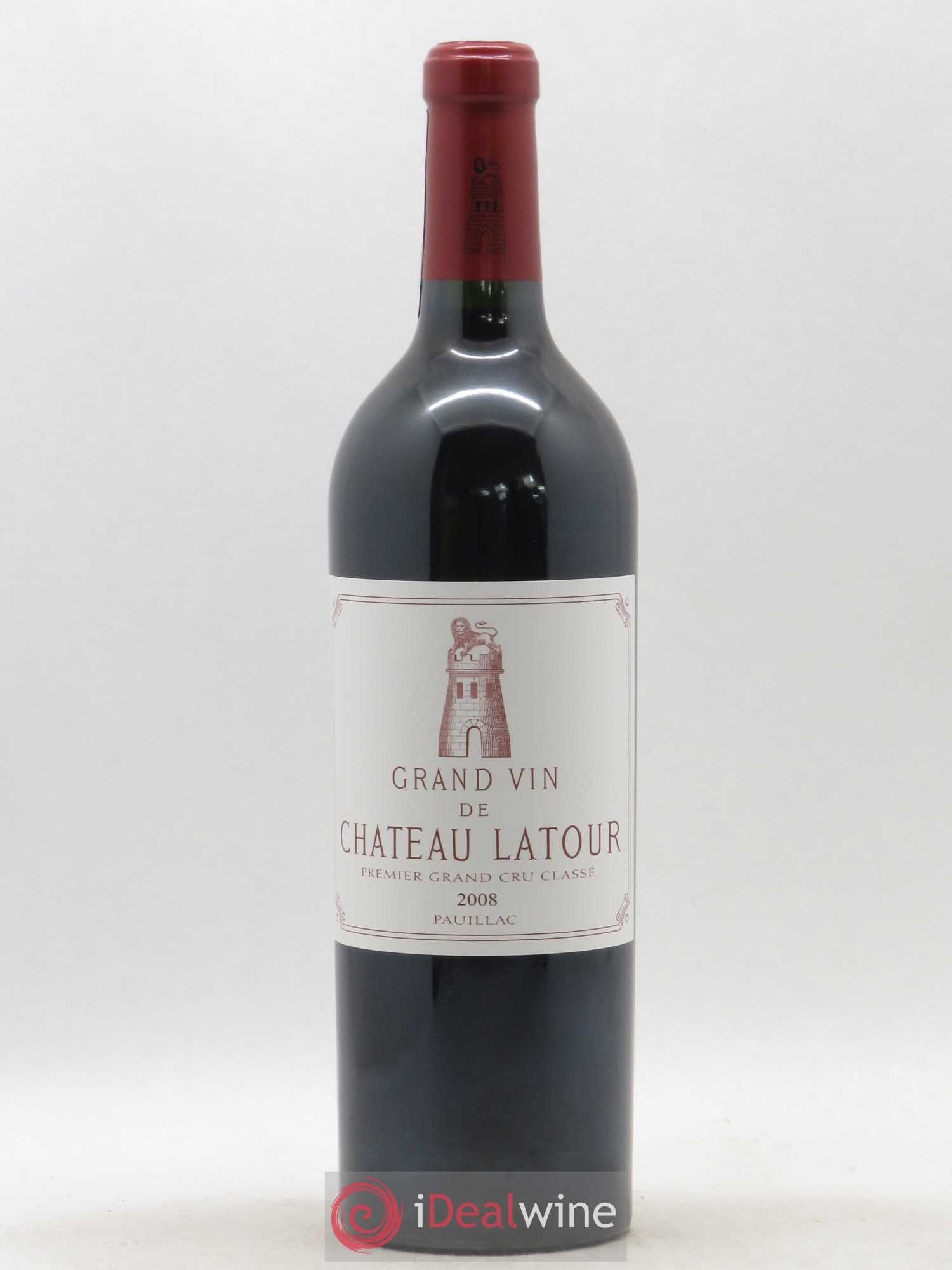 Château Latour 1er Grand Cru Classé 2008 - Lot de 1 bouteille - 0