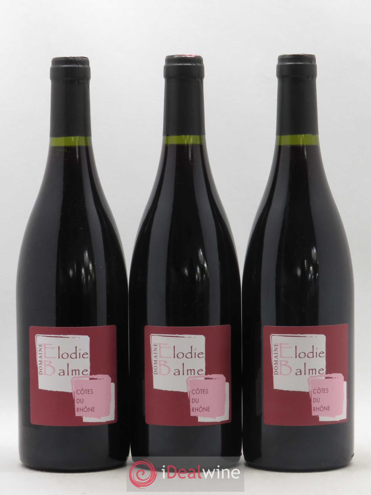 Côtes-du-Rhône Elodie Balme (Domaine) 2018 - Lot de 3 bouteilles - 0