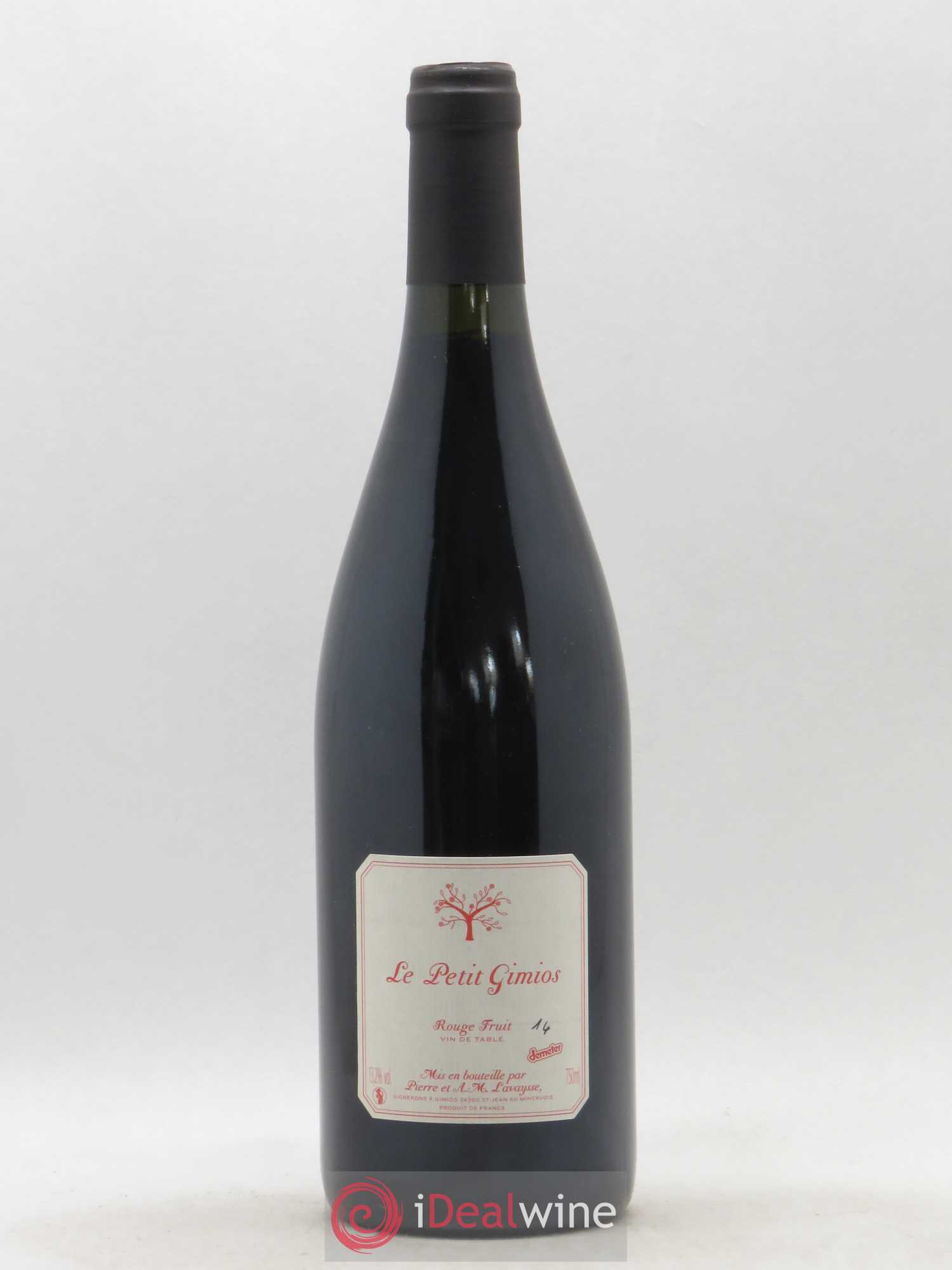Vin de France Le Petit Gimios Rouge Fruit Domaine de Gimios - Posten von 1 Flasche - 0