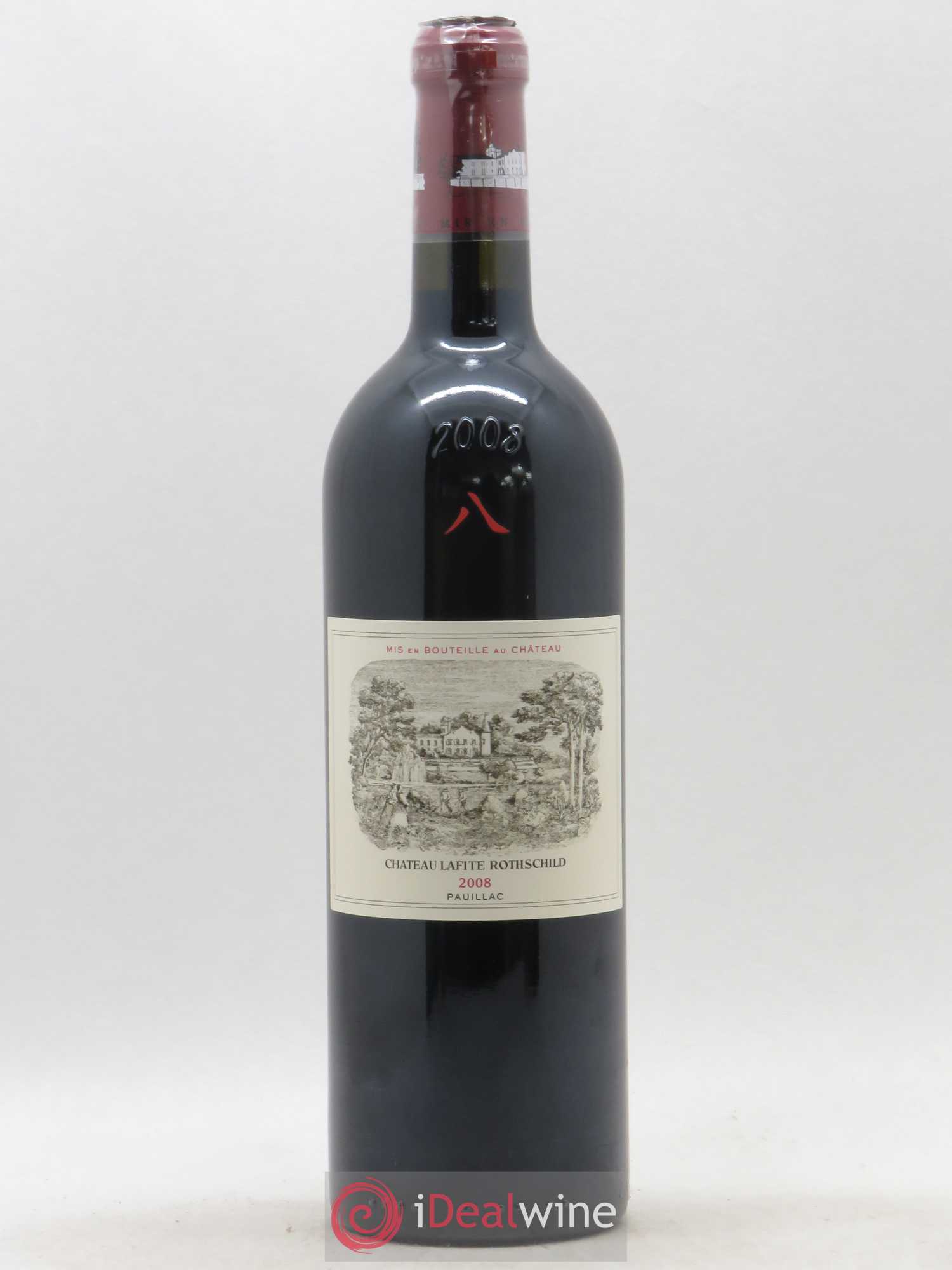 Château Lafite Rothschild 1er Grand Cru Classé 2008 - Lot de 1 bouteille - 0