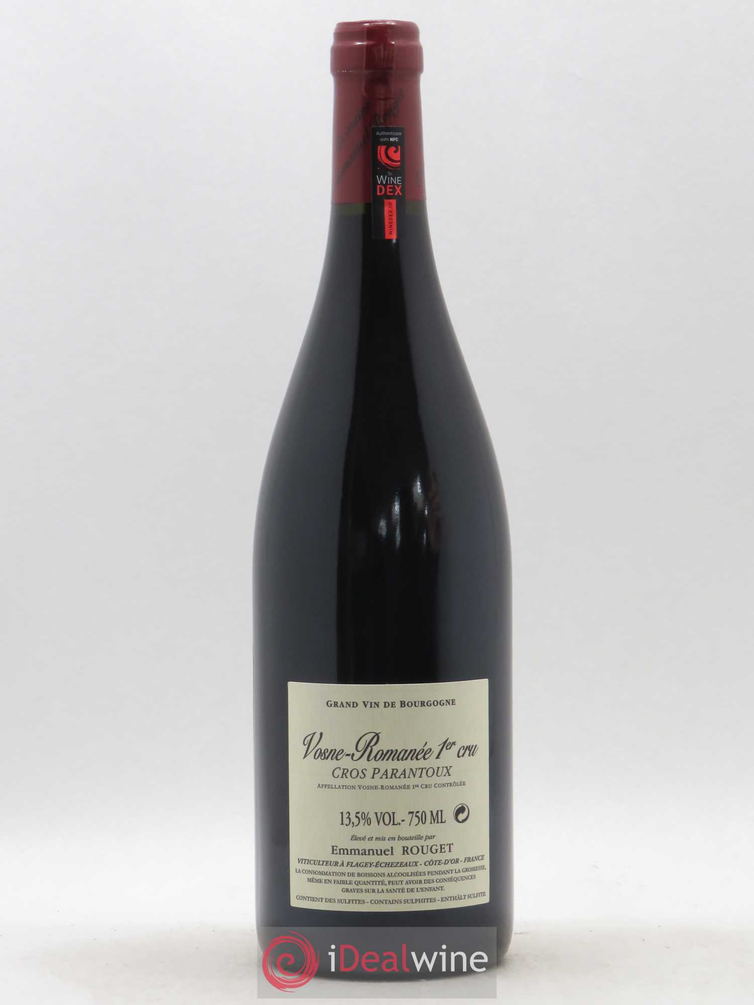 Vosne-Romanée 1er Cru Cros Parantoux Emmanuel Rouget 2014 - Lot de 1 bouteille - 1