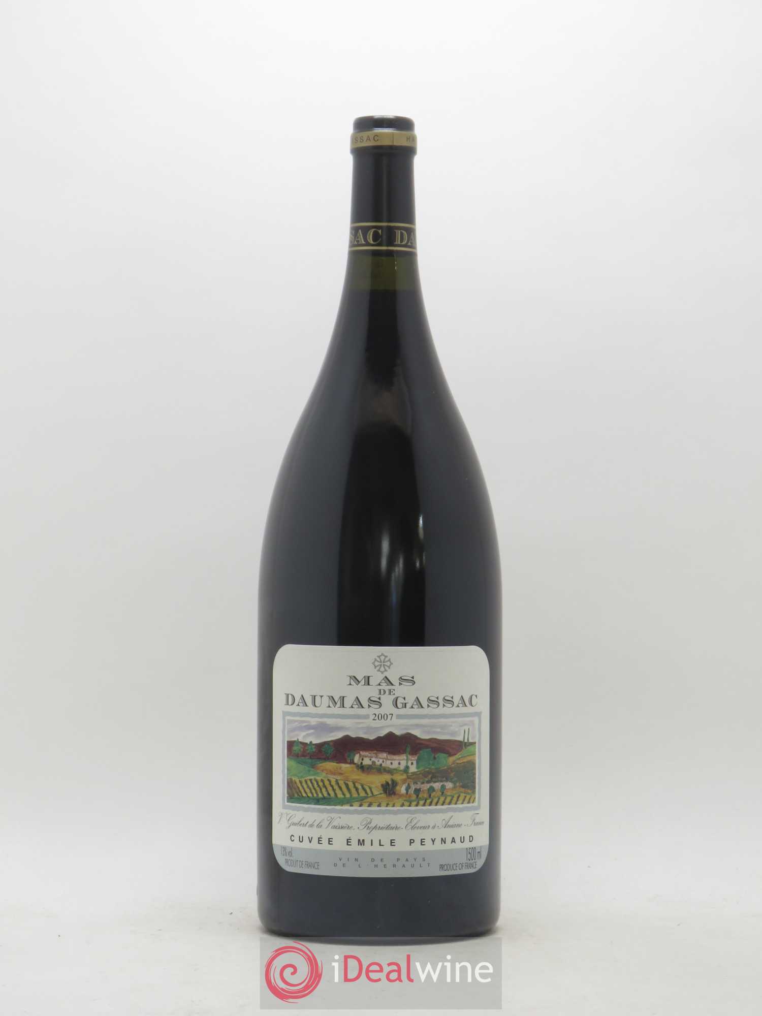 Pays d'Hérault Mas de Daumas Gassac Cuvée Emile Peynaud Famille Guibert de La Vaissière 2007 - Lot de 1 magnum - 1