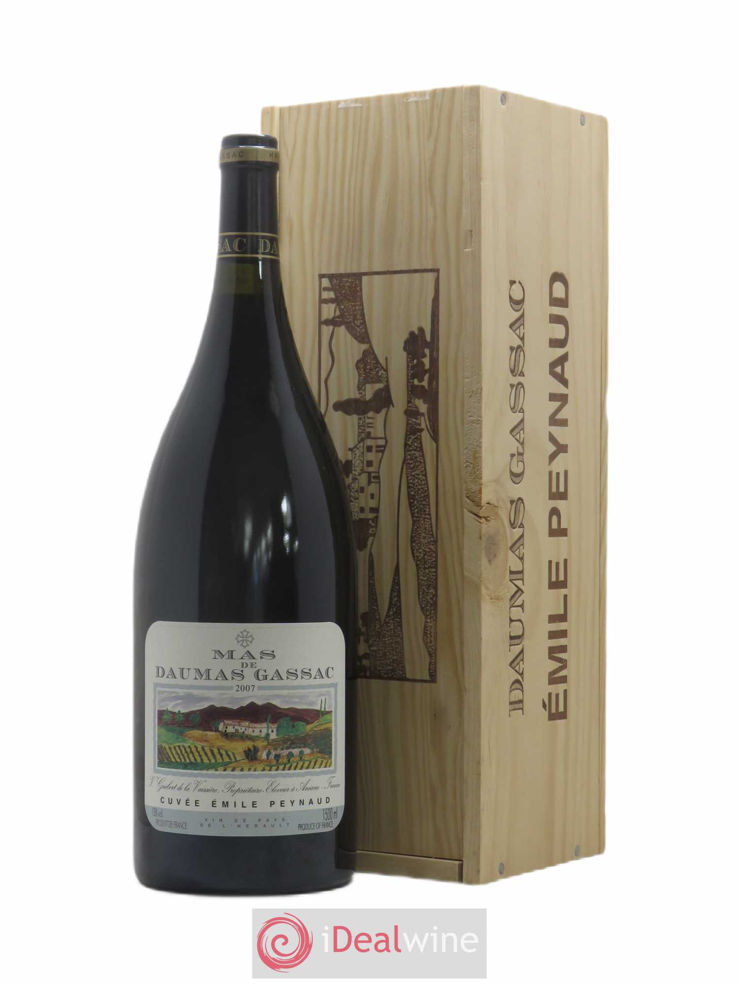 Pays d'Hérault Mas de Daumas Gassac Cuvée Emile Peynaud Famille Guibert de La Vaissière 2007 - Lot de 1 magnum - 0