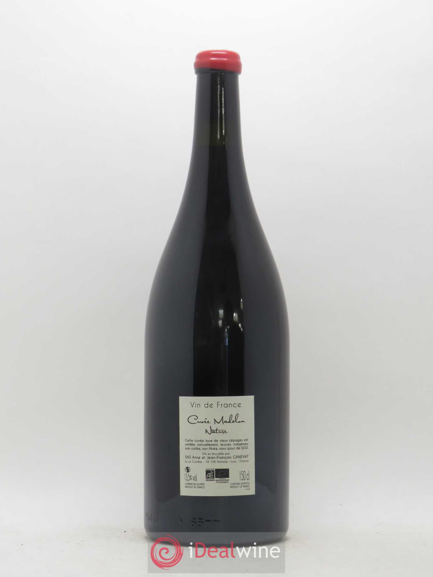 Vin de France Madelon Anne et Jean François Ganevat 2015 - Lot de 1 magnum - 1