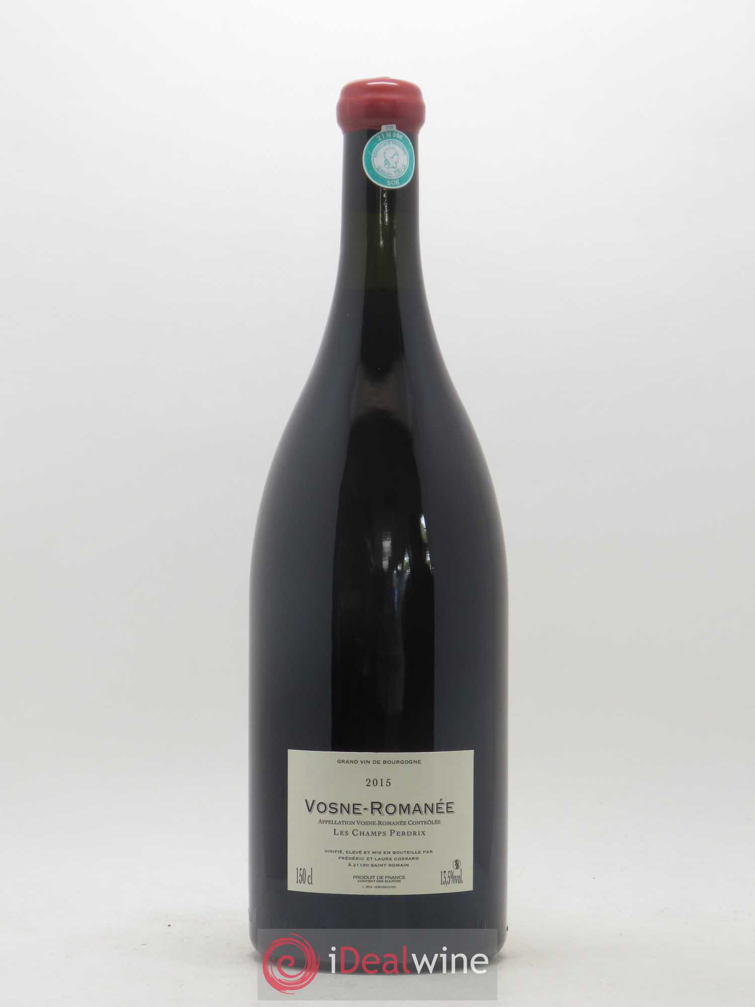 Vosne-Romanée Les Champs Perdrix Domaine de Chassorney - Frédéric Cossard 2015 - Lot de 1 magnum - 1