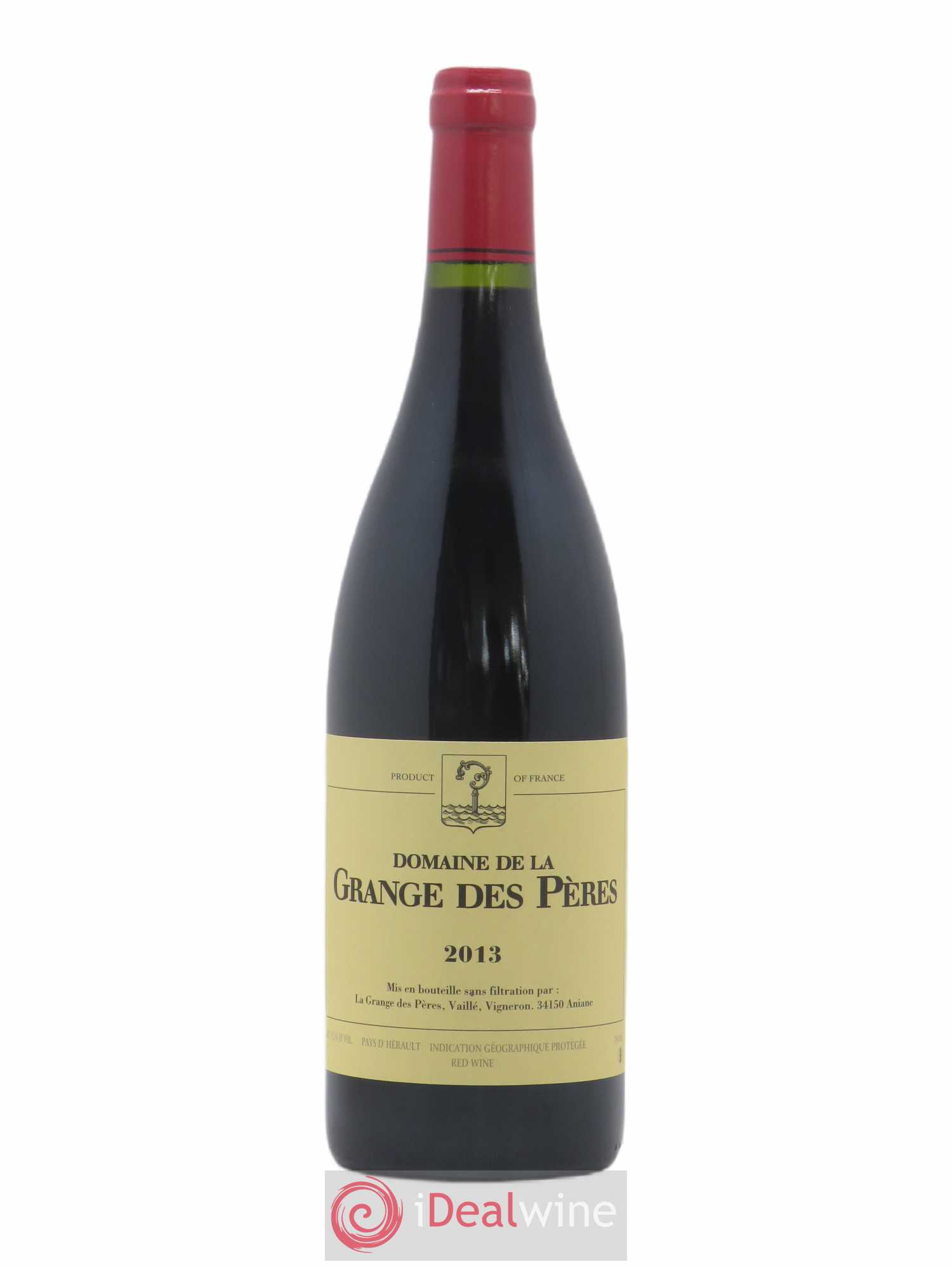 Pays d'Hérault Grange des Pères Laurent Vaillé 2013 - Lot de 1 bouteille - 0