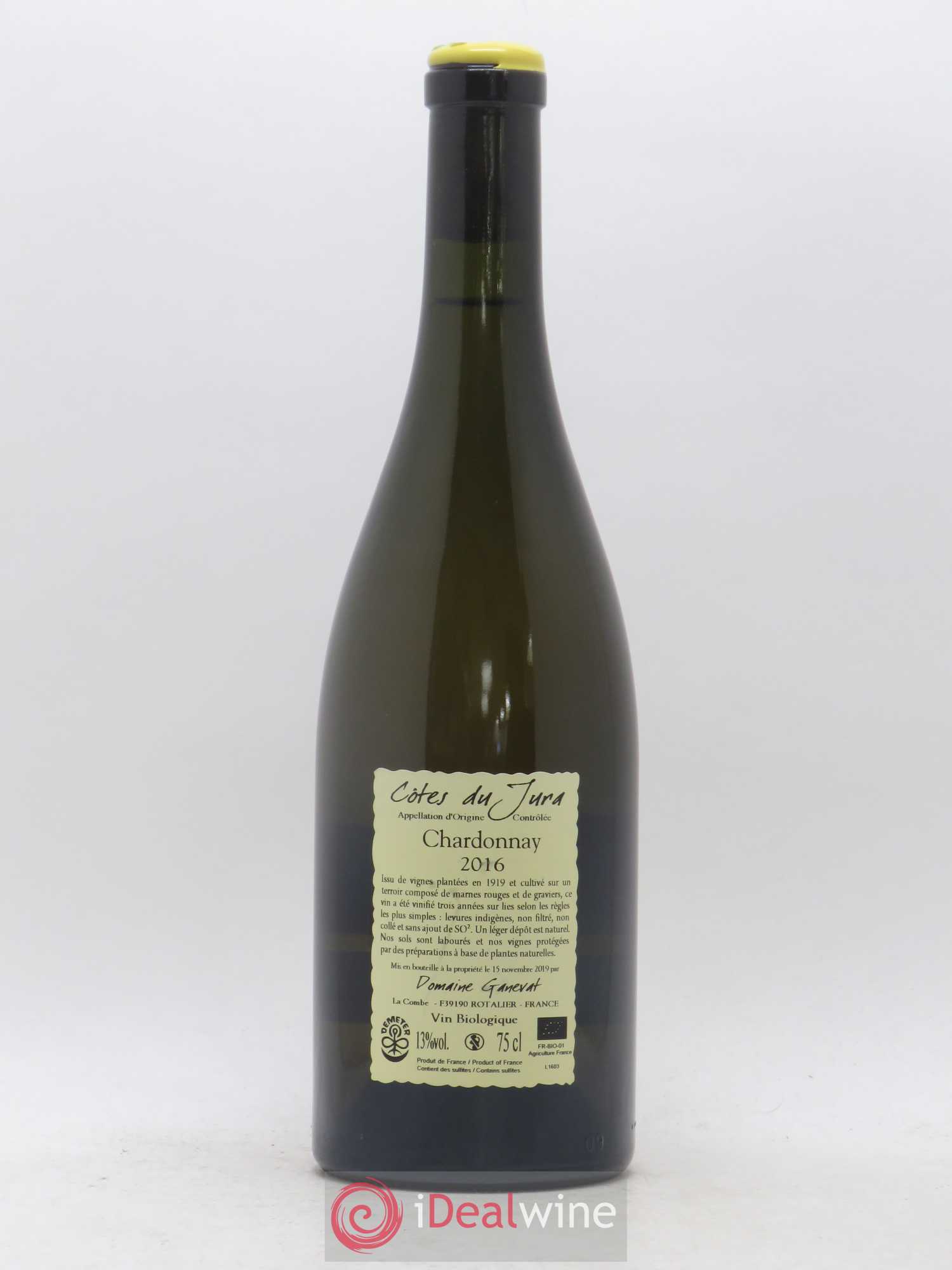 Côtes du Jura Les Grands Teppes Vieilles Vignes Jean-François Ganevat (Domaine) 2016 - Lot de 1 bouteille - 1