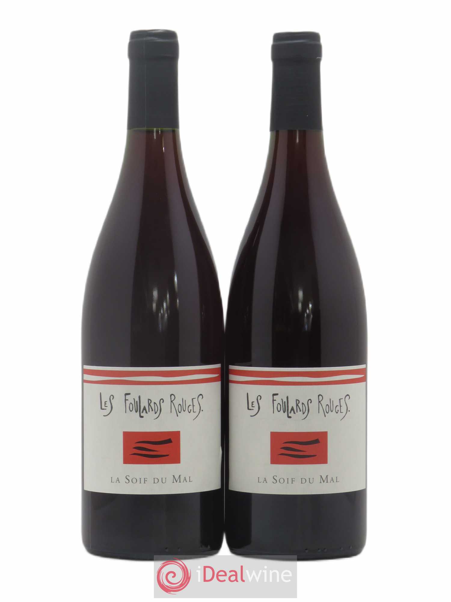 Vin de France La Soif du Mal Les Foulards Rouges 2019 - Lotto di 2 bottiglie - 0