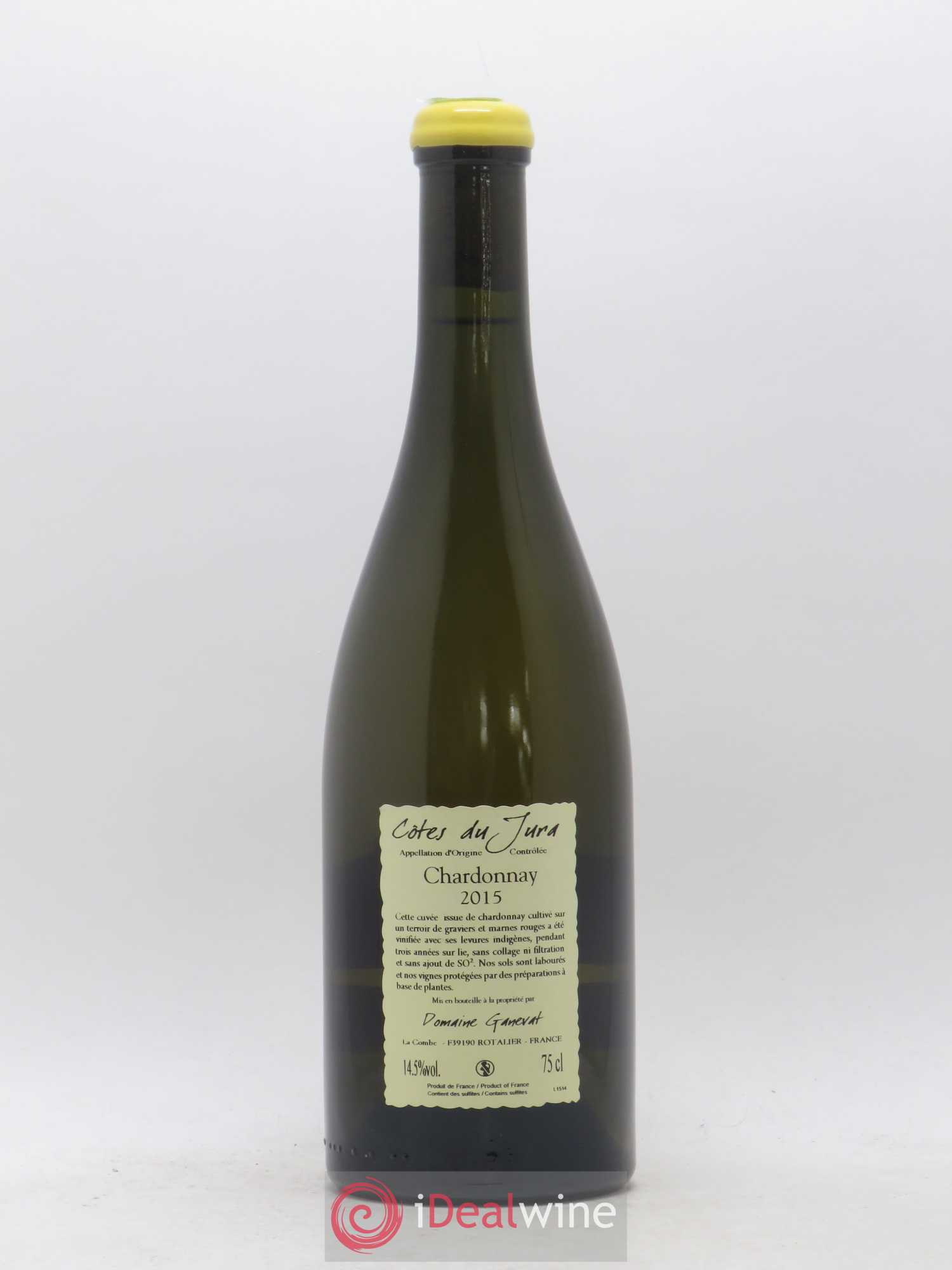 Côtes du Jura Les Gryphées Vieilles Vignes Jean-François Ganevat (Domaine) 2015 - Lot de 1 bouteille - 1