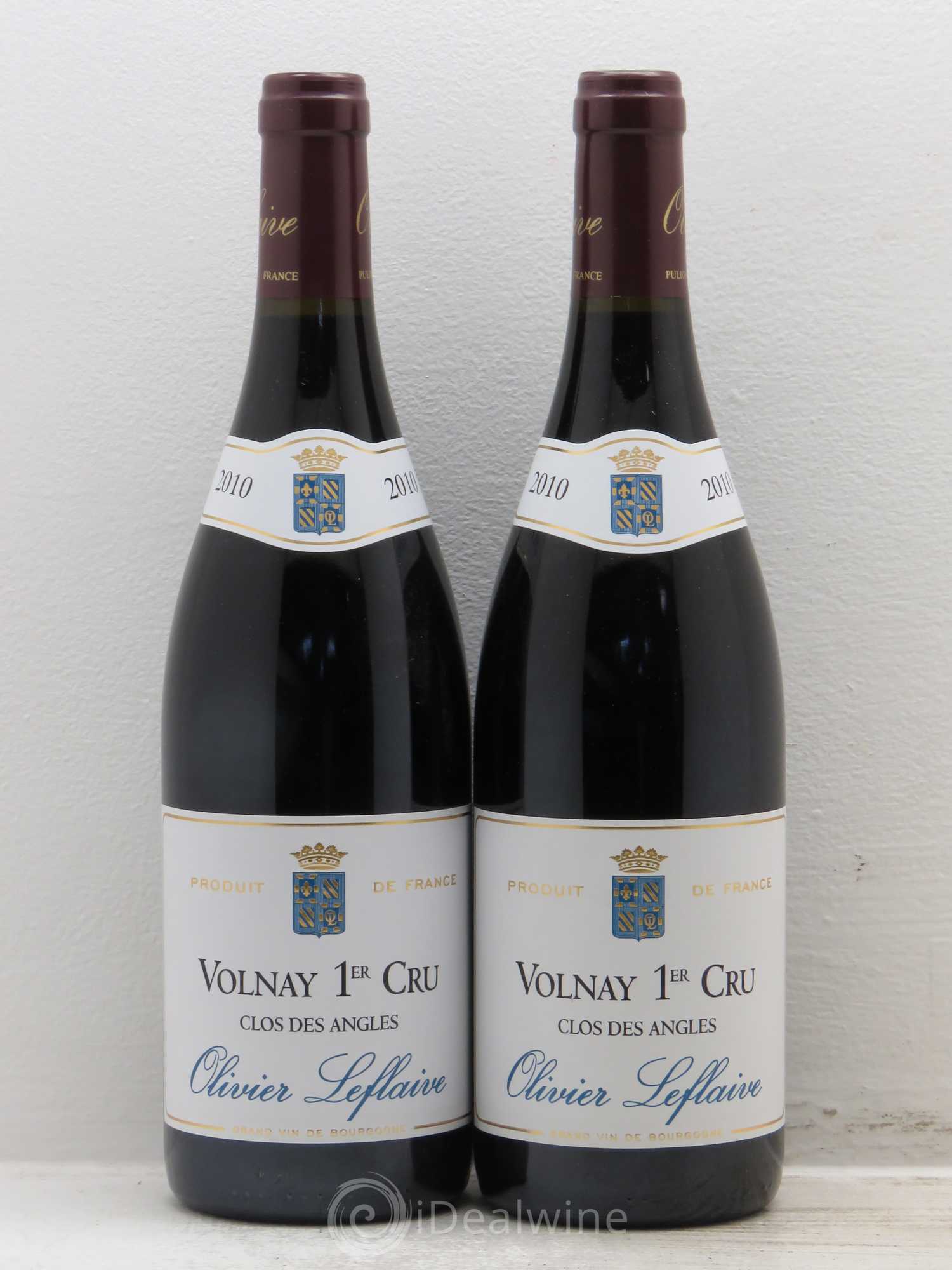 Volnay 1er Cru Clos des Angles 2010 - Lot de 2 bouteilles - 0