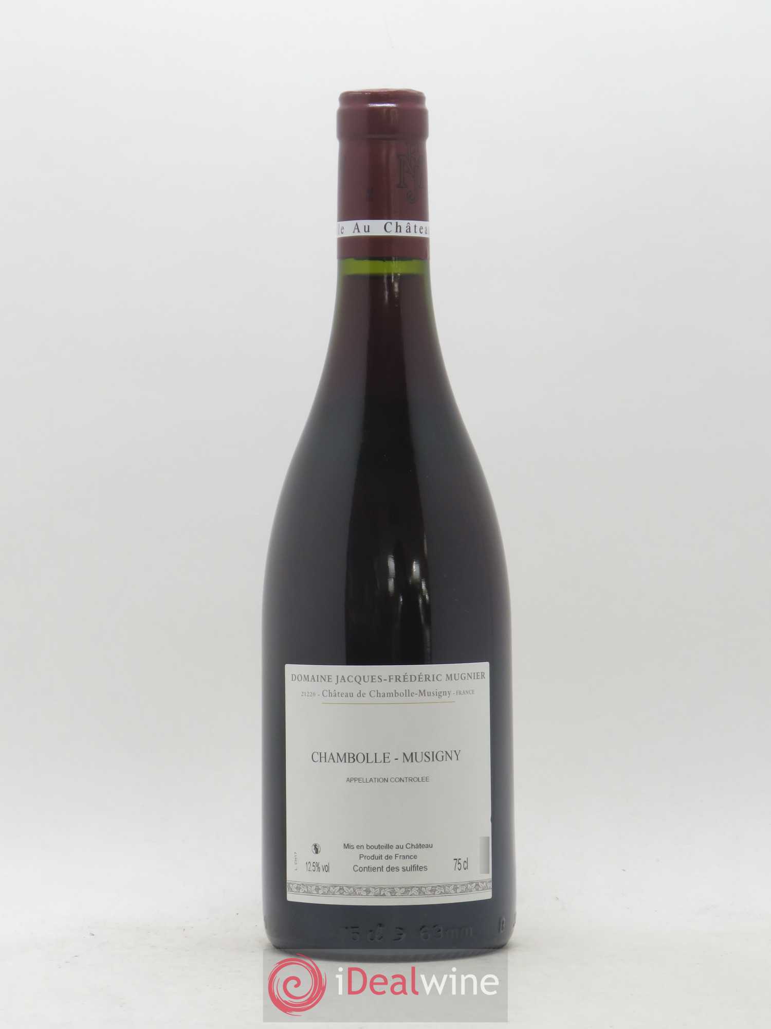 Chambolle-Musigny Jacques-Frédéric Mugnier 2017 - Lot de 1 bouteille - 1