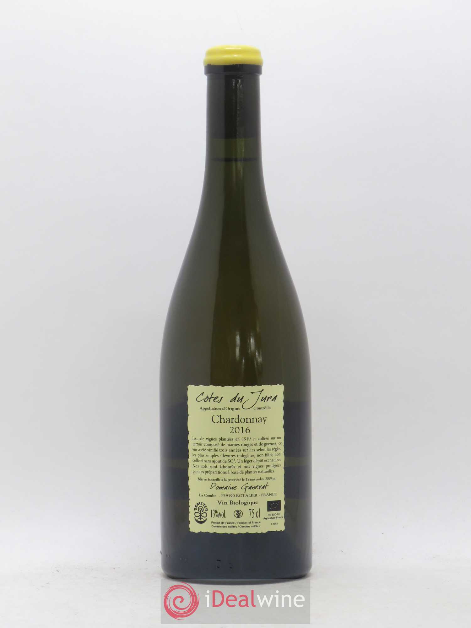 Côtes du Jura Les Grands Teppes Vieilles Vignes Jean-François Ganevat (Domaine) 2016 - Lot de 1 bouteille - 1