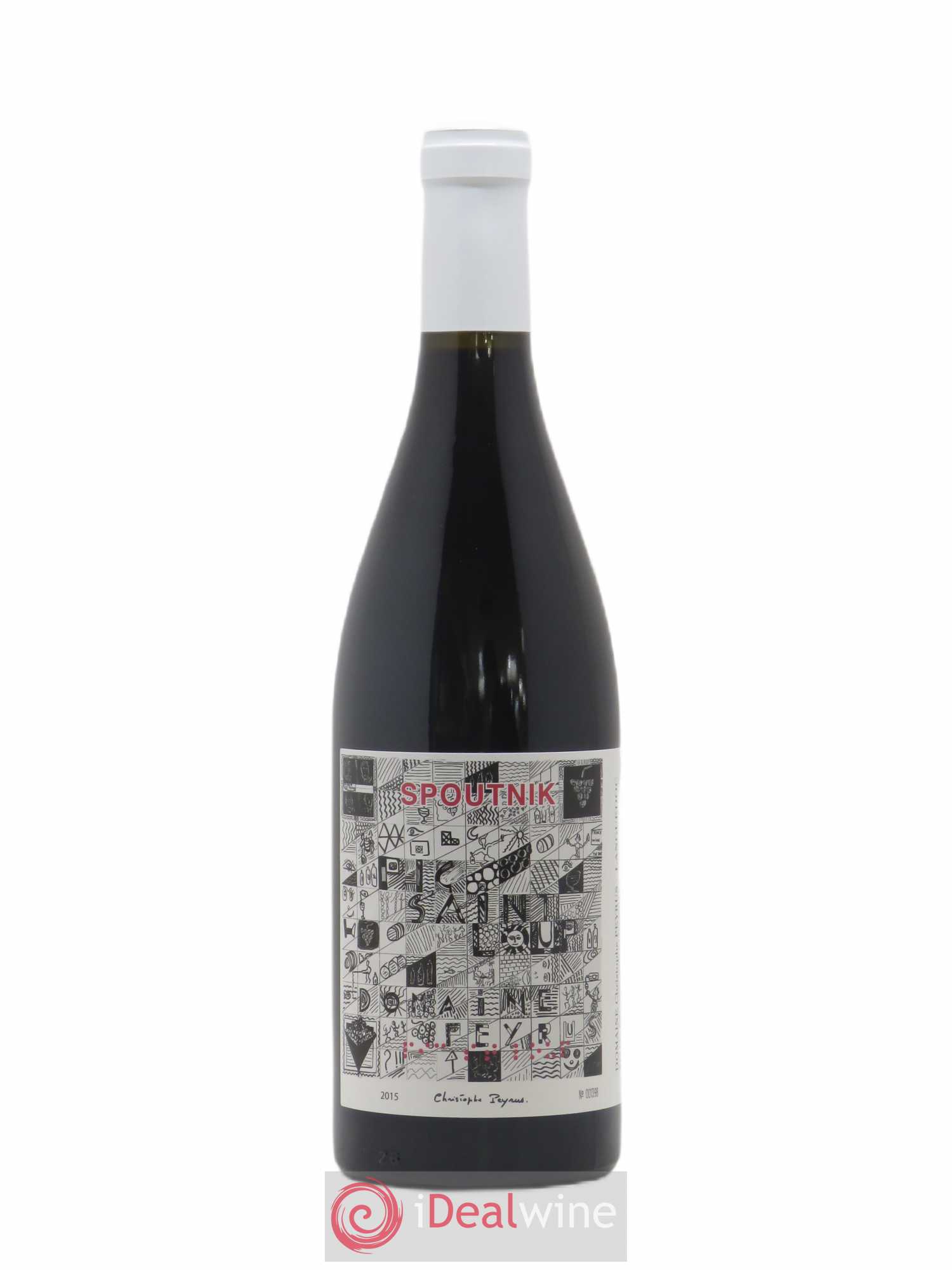 Pic Saint-Loup Clos des Reboussiers Spoutnik 2015 - Lot de 1 bouteille - 0