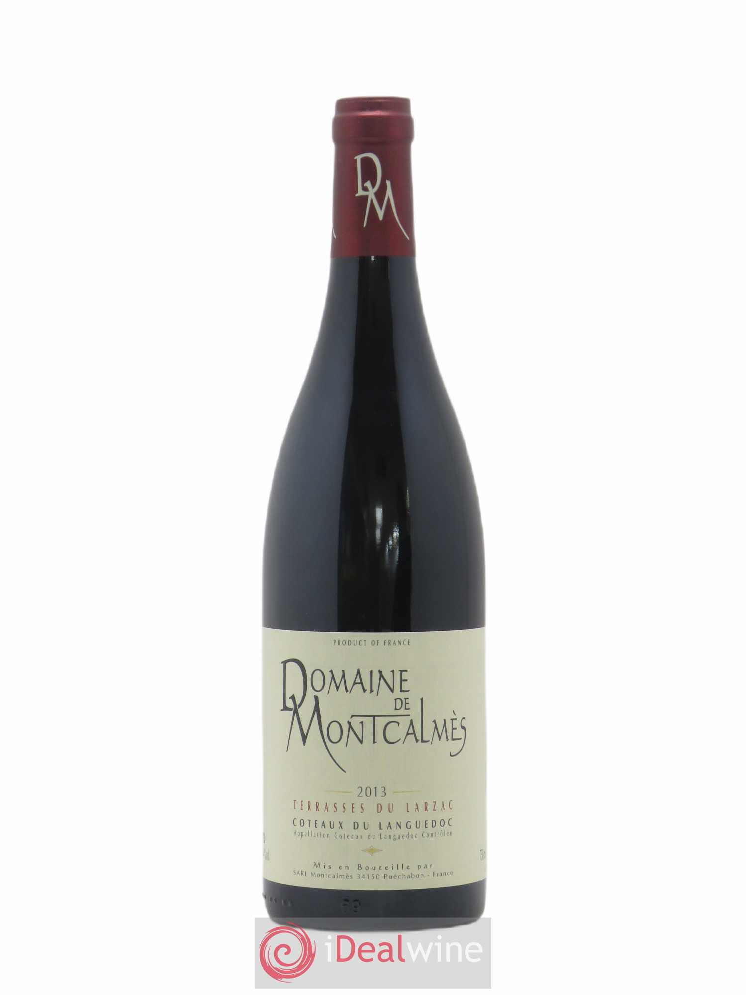 Terrasses du Larzac Domaine de Montcalmès Frédéric Pourtalié 2013 - Lot de 1 bouteille - 0