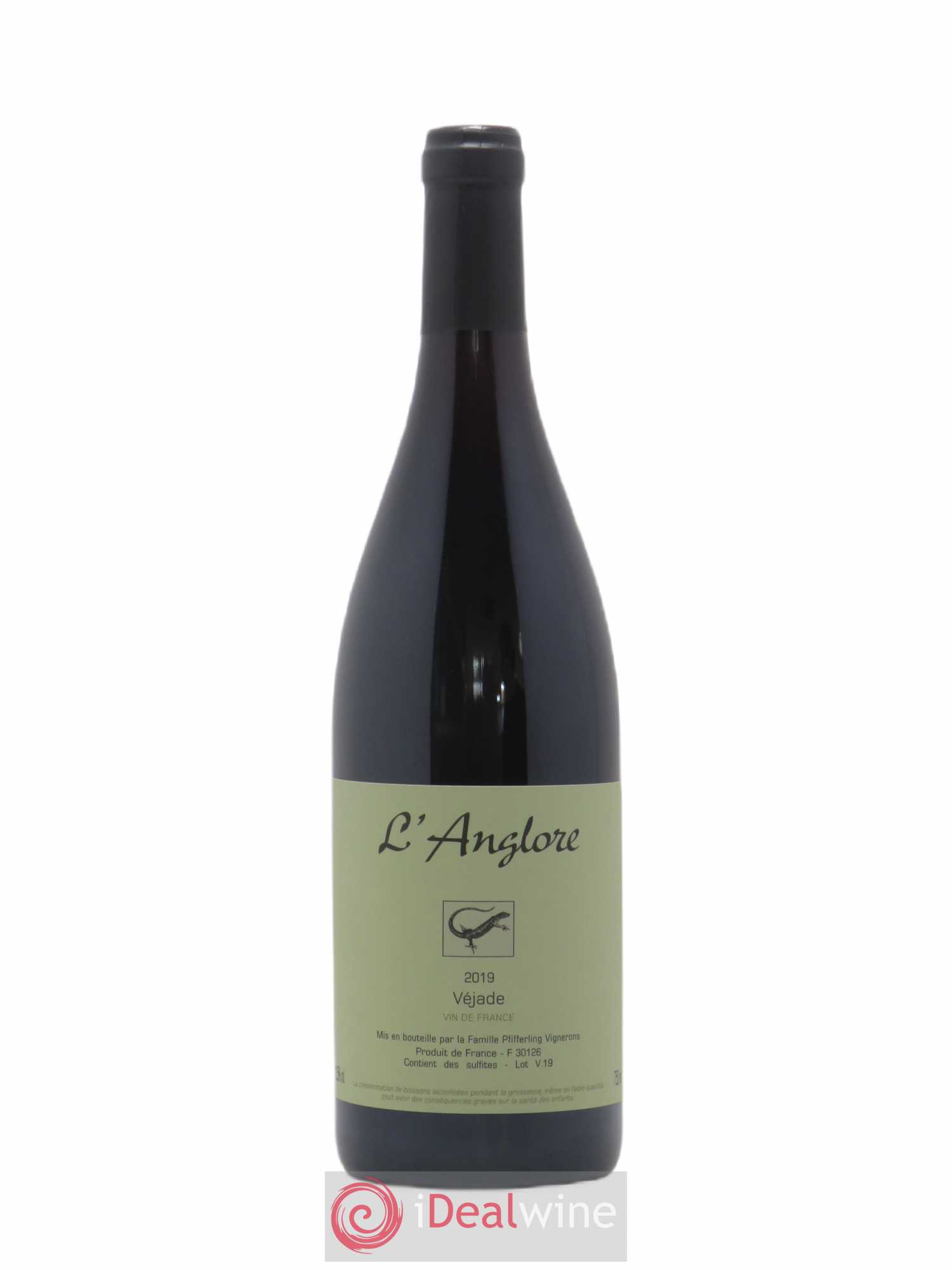 Vin de France Véjade L'Anglore 2019 - Lot de 1 bouteille - 0