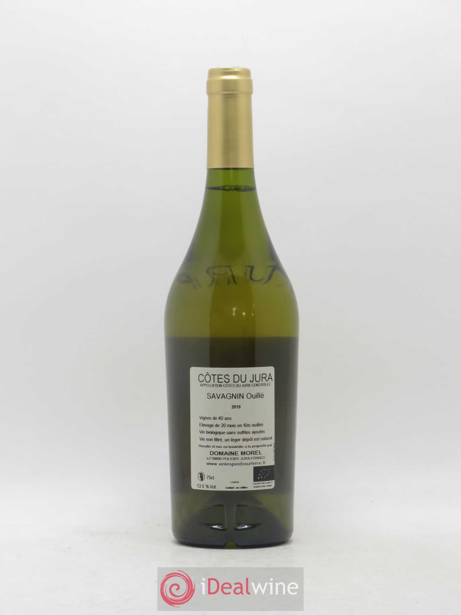 Côtes du Jura Savagnin Ouillé Valentin Morel 2018 - Posten von 1 Flasche - 1